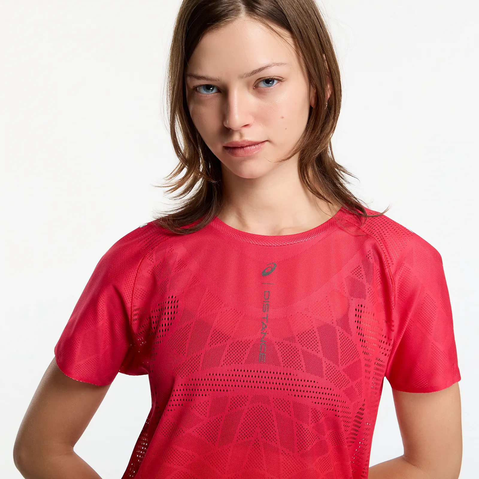 T-shirts Asics x Distance Metarun Fade SS Top Pink