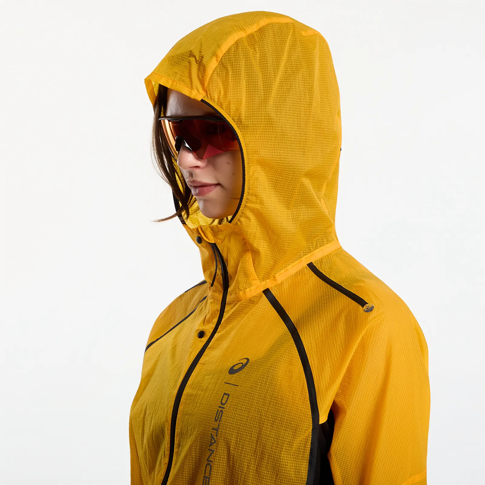 Geci Asics x Distance Metarun Lightweight Jacket Yellow