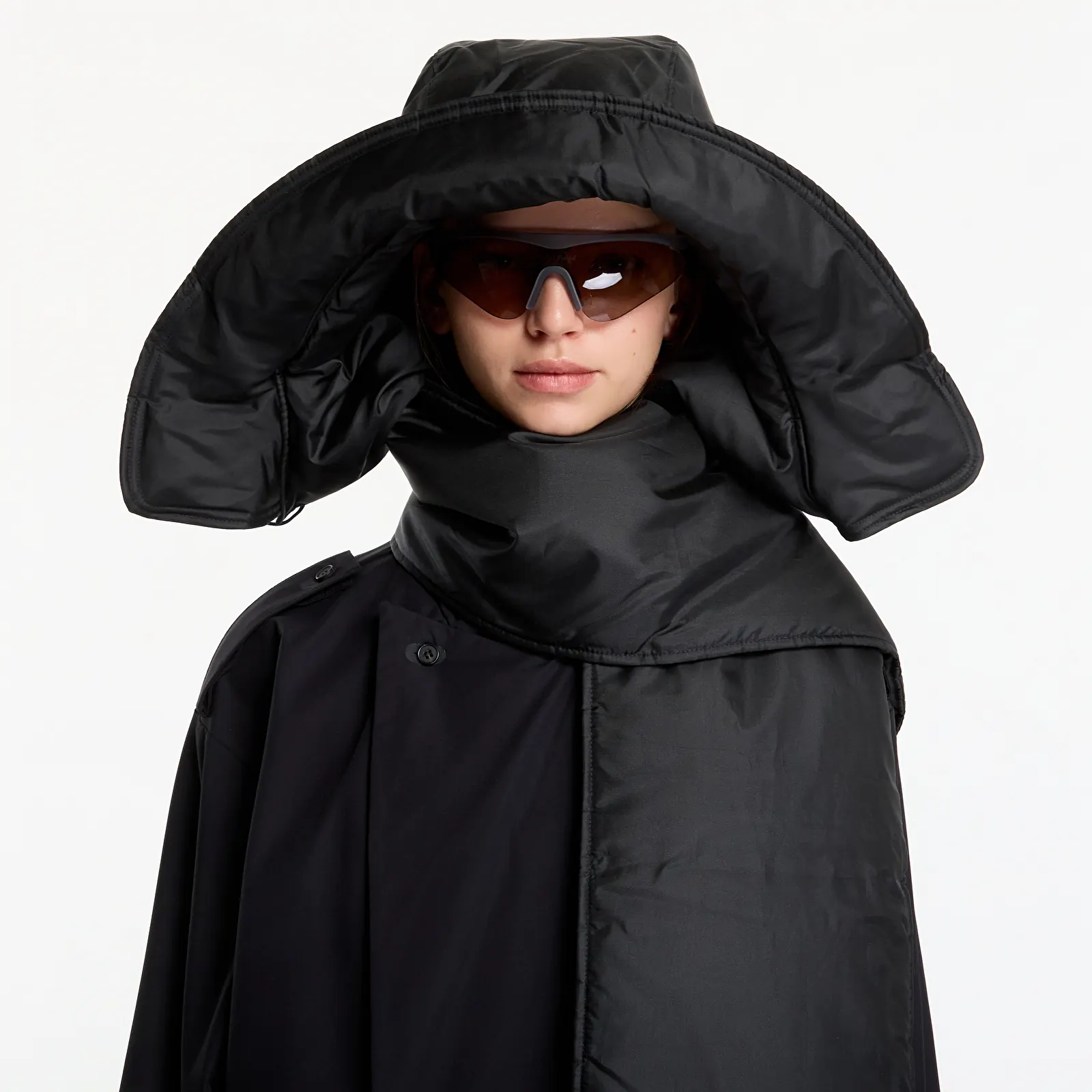 Schale Y-3 Padded Hooded Scarf Black