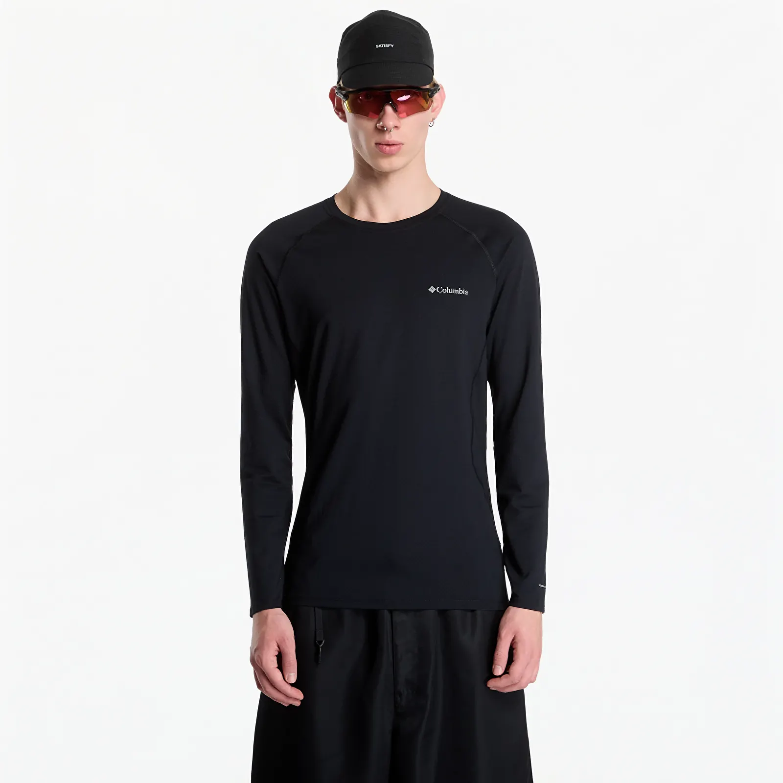 T-shirts Columbia M Omni-Heat Infinity Knit LS Crew Black
