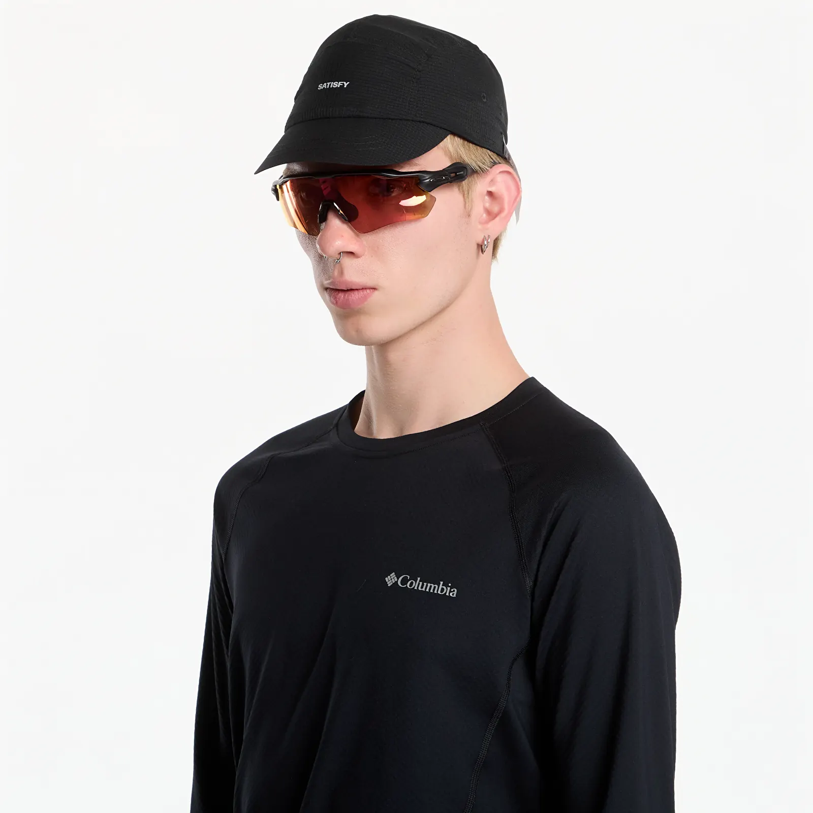 T-shirts Columbia M Omni-Heat Infinity Knit LS Crew Black