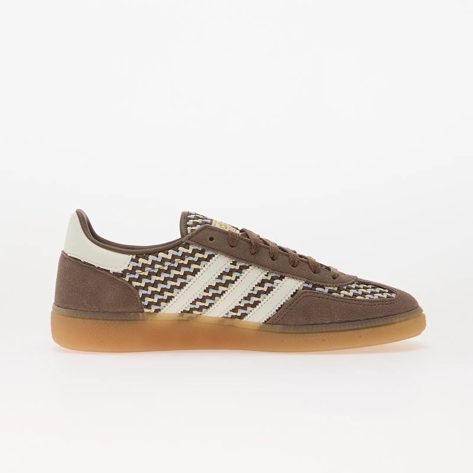Baskets femme adidas Handball Spezial Earth Strata/ Off White/ Gold Met.