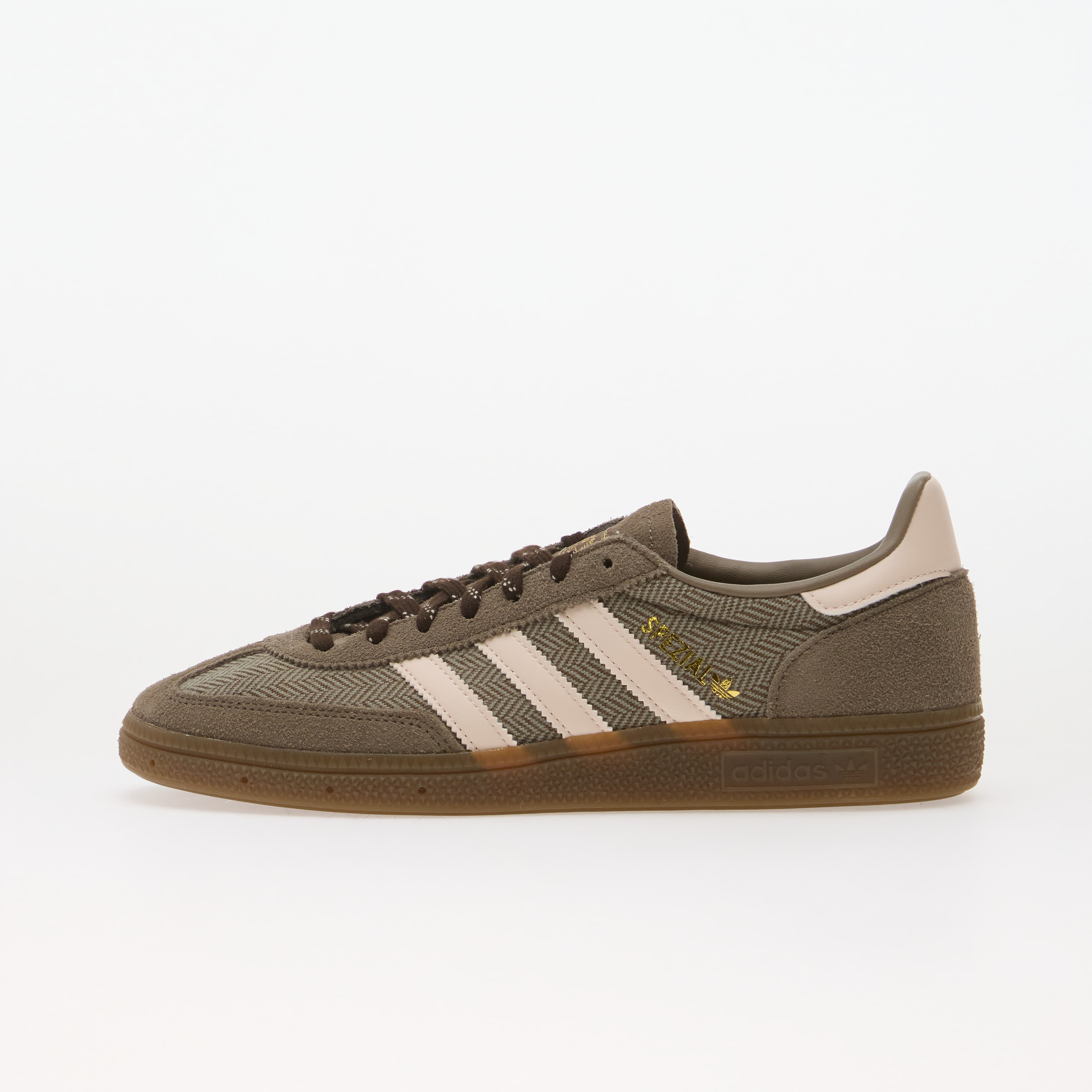 Сникърси adidas Handball Spezial Blanch Brown/ Wonder Quartz/ Aurora Coffee EUR 38