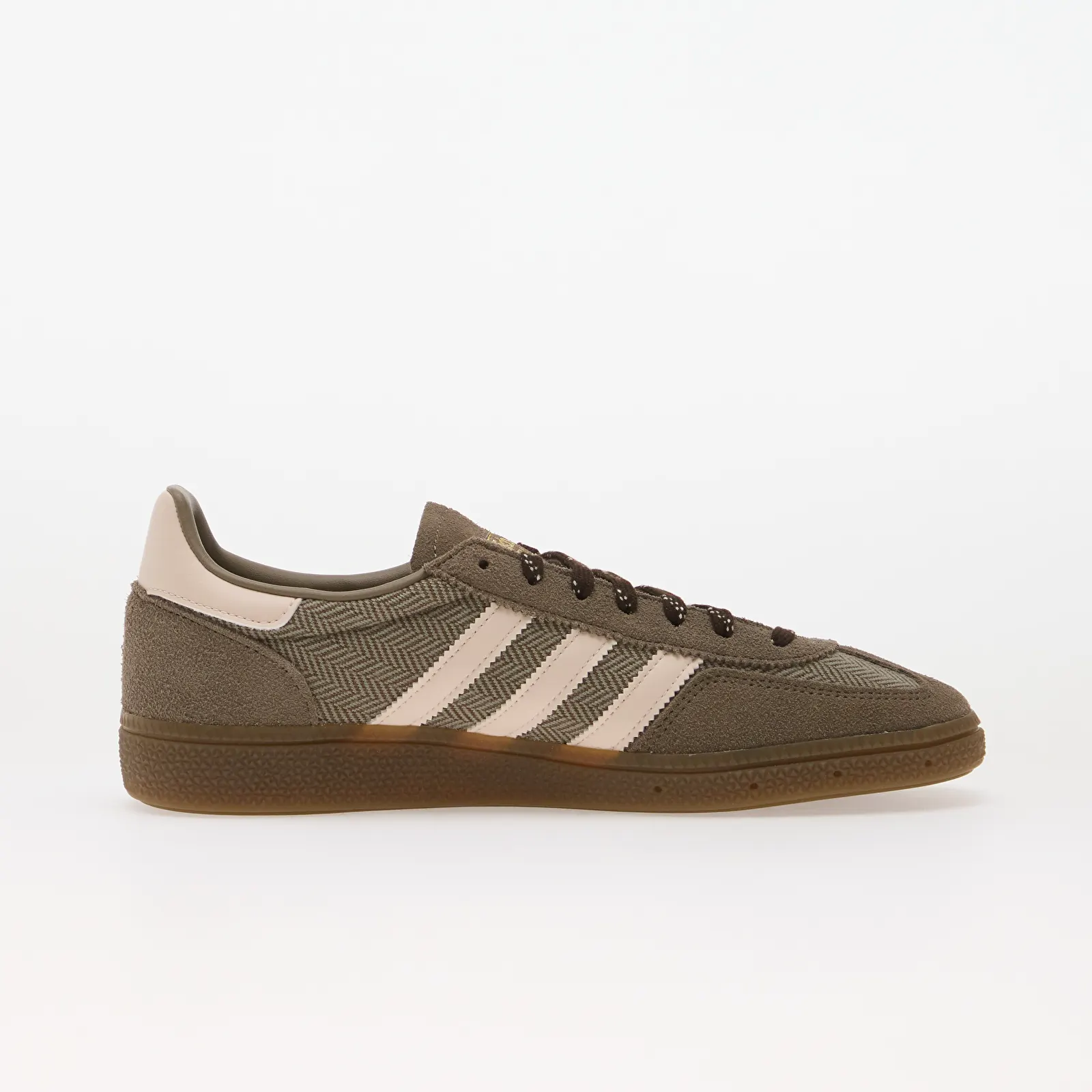 Sneaker für Frauen adidas Handball Spezial Blanch Brown/ Wonder Quartz/ Aurora Coffee