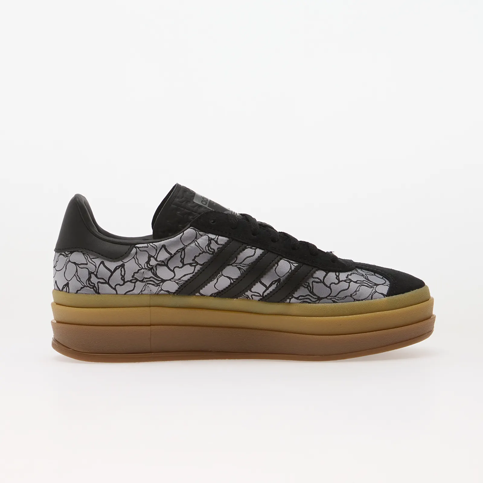 Sneakers för kvinnor adidas Gazelle Bold Core Black/ Core Black/ Iron Met.