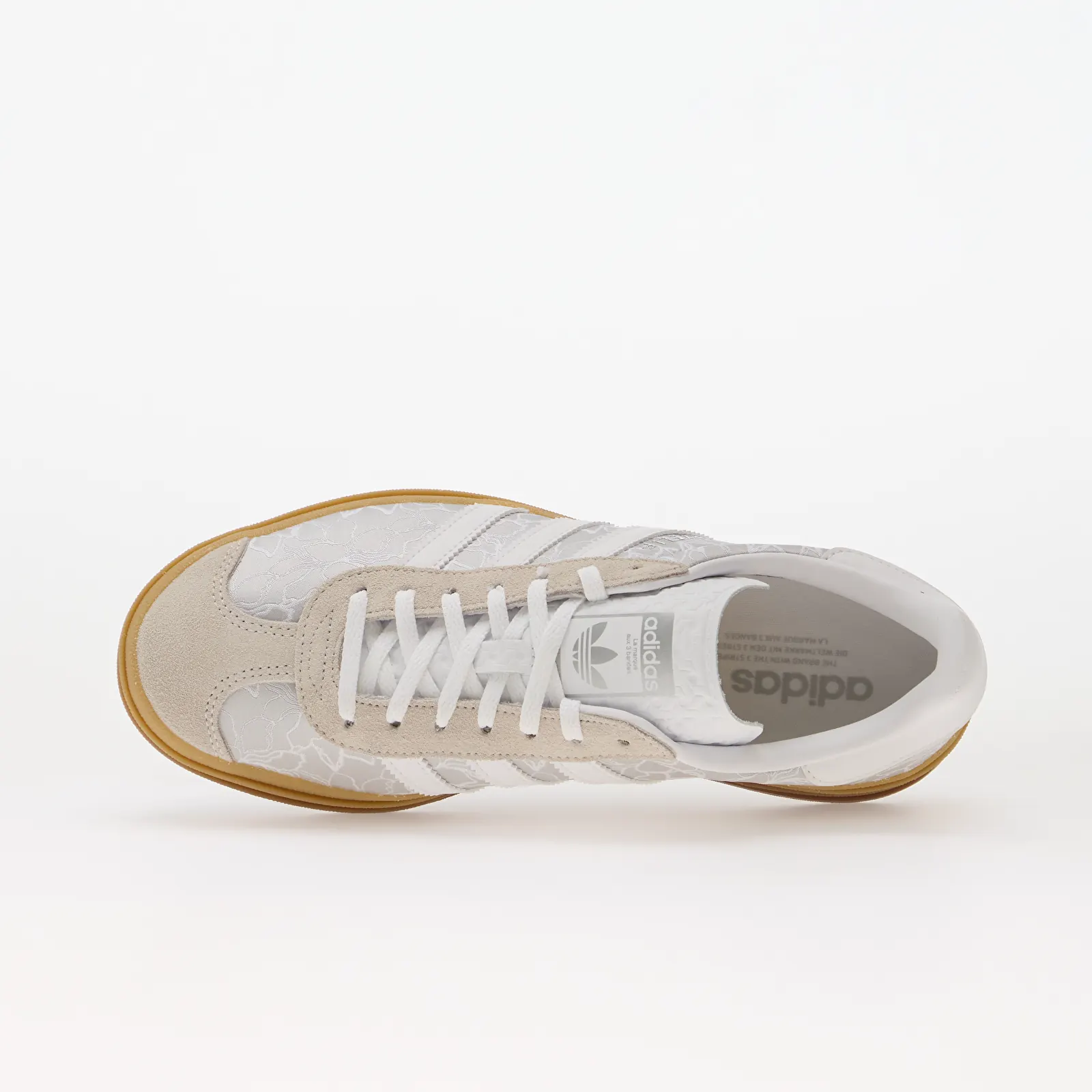 Sneakers för kvinnor adidas Gazelle Bold Silver Met./ Ftwr White/ Grey One