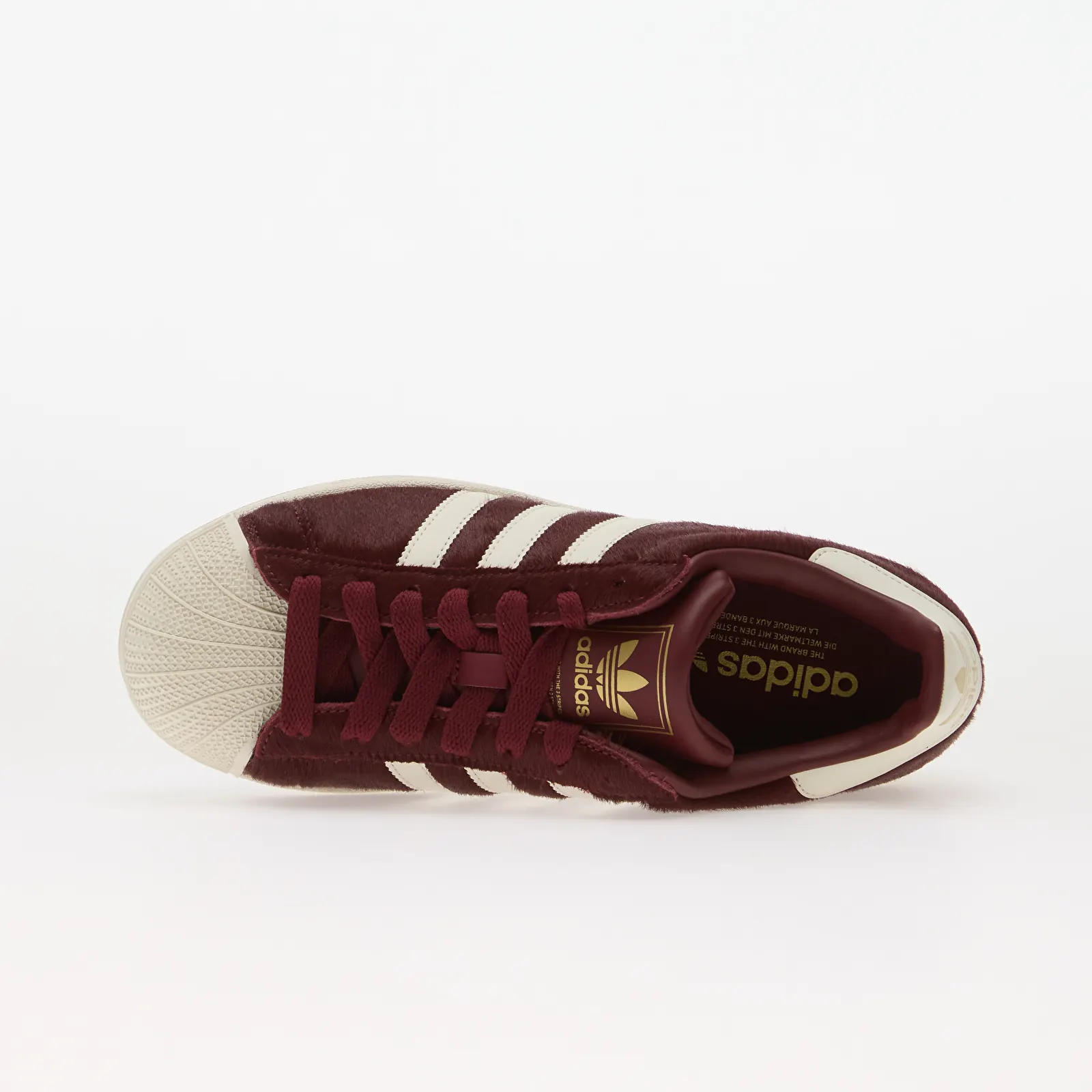 Женская обувь adidas Superstar II Shadow Red/ Off White/ Gold Metallic