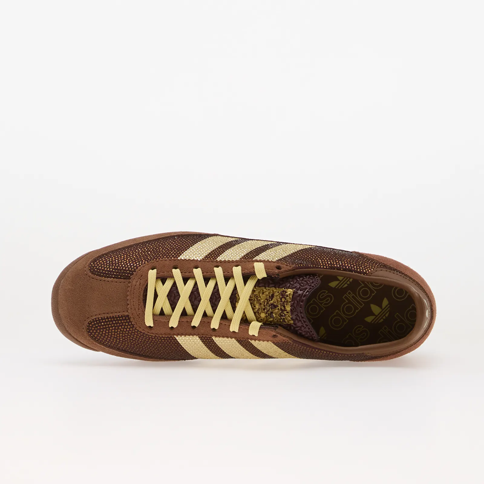 Joggesko for kvinner adidas SL 72 OG Preloved Brown/ Almost Yellow/ Maroon