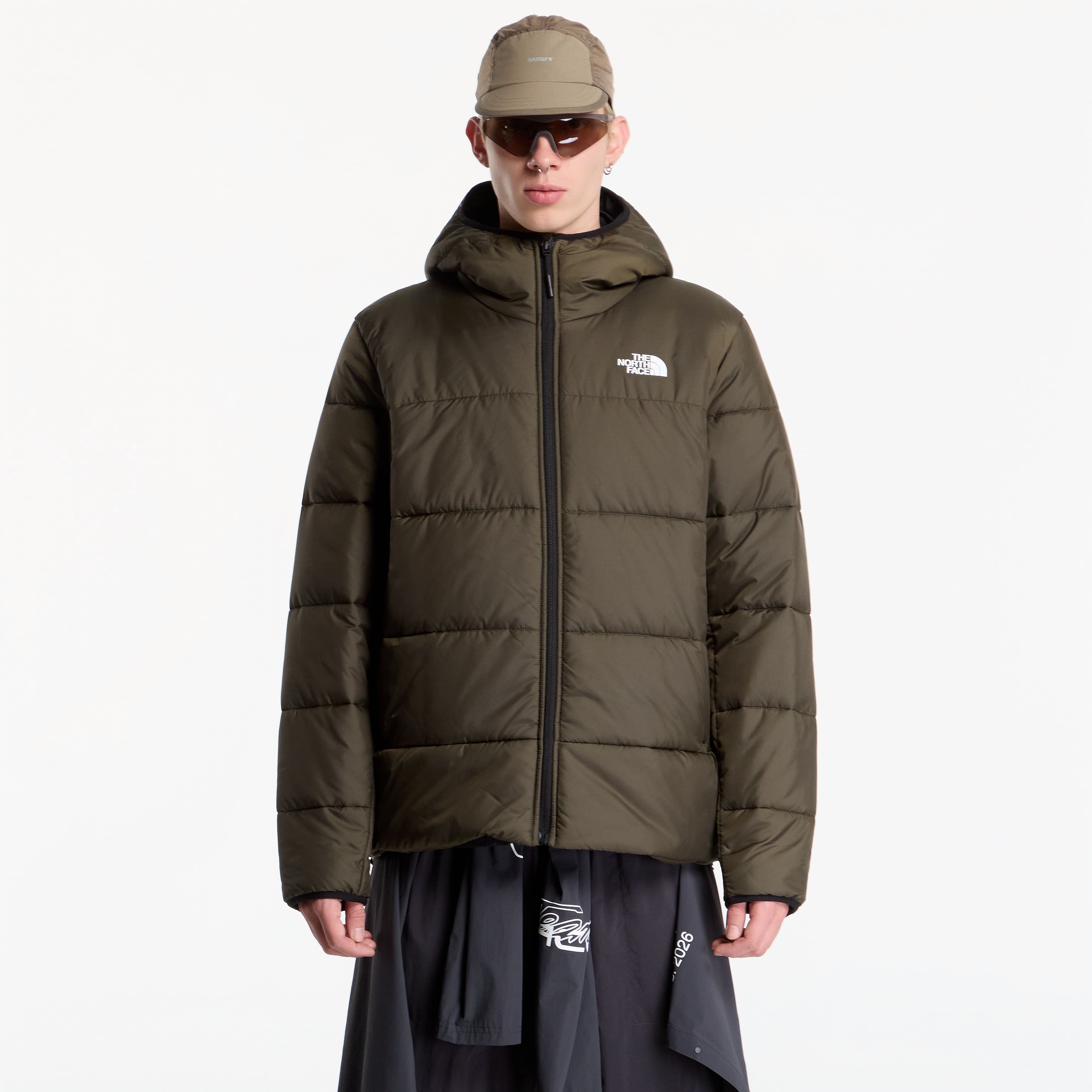 Jachetă The North Face NSE Hooded Mask Jacket New Taupe Green L