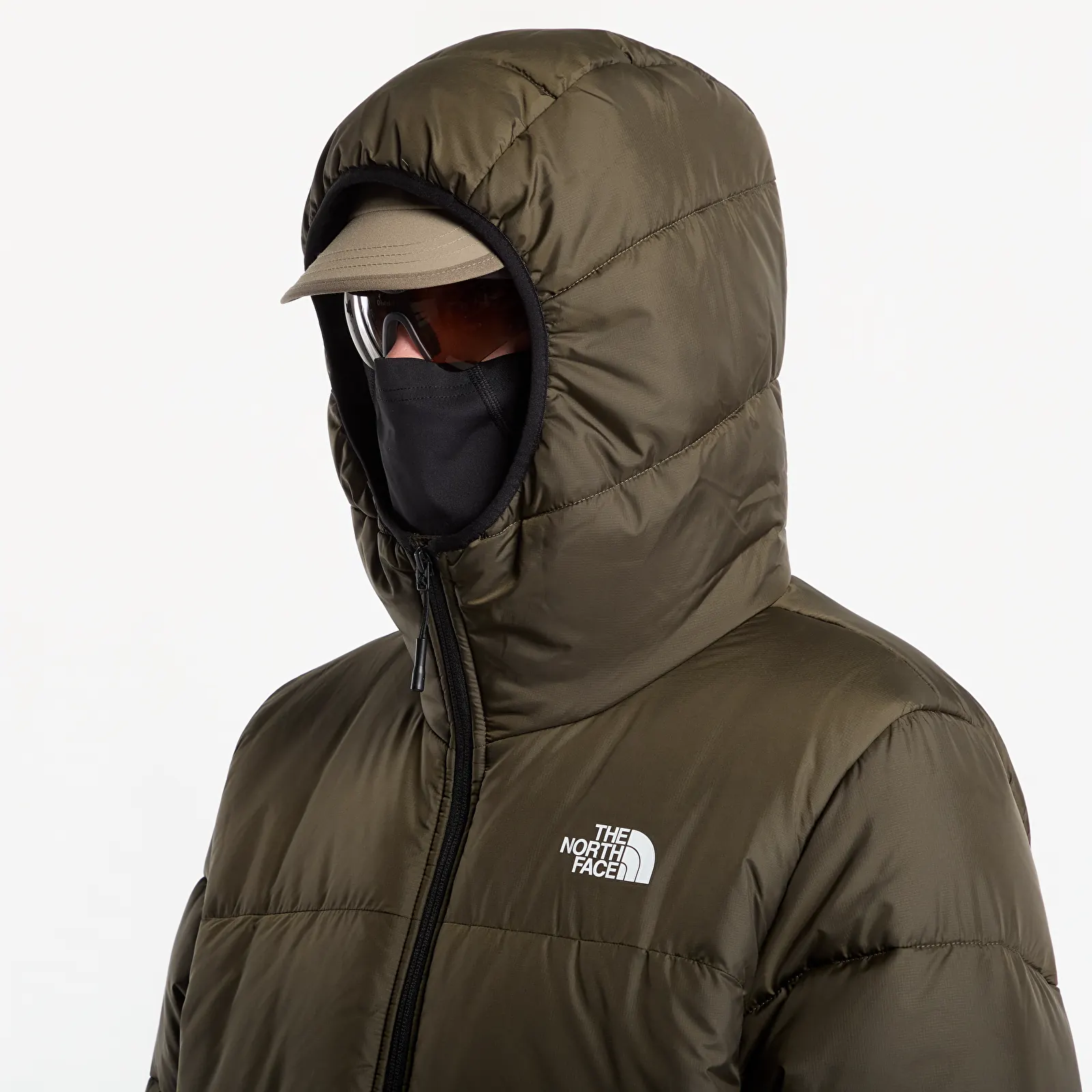 Jacken The North Face NSE Hooded Mask Jacket New Taupe Green