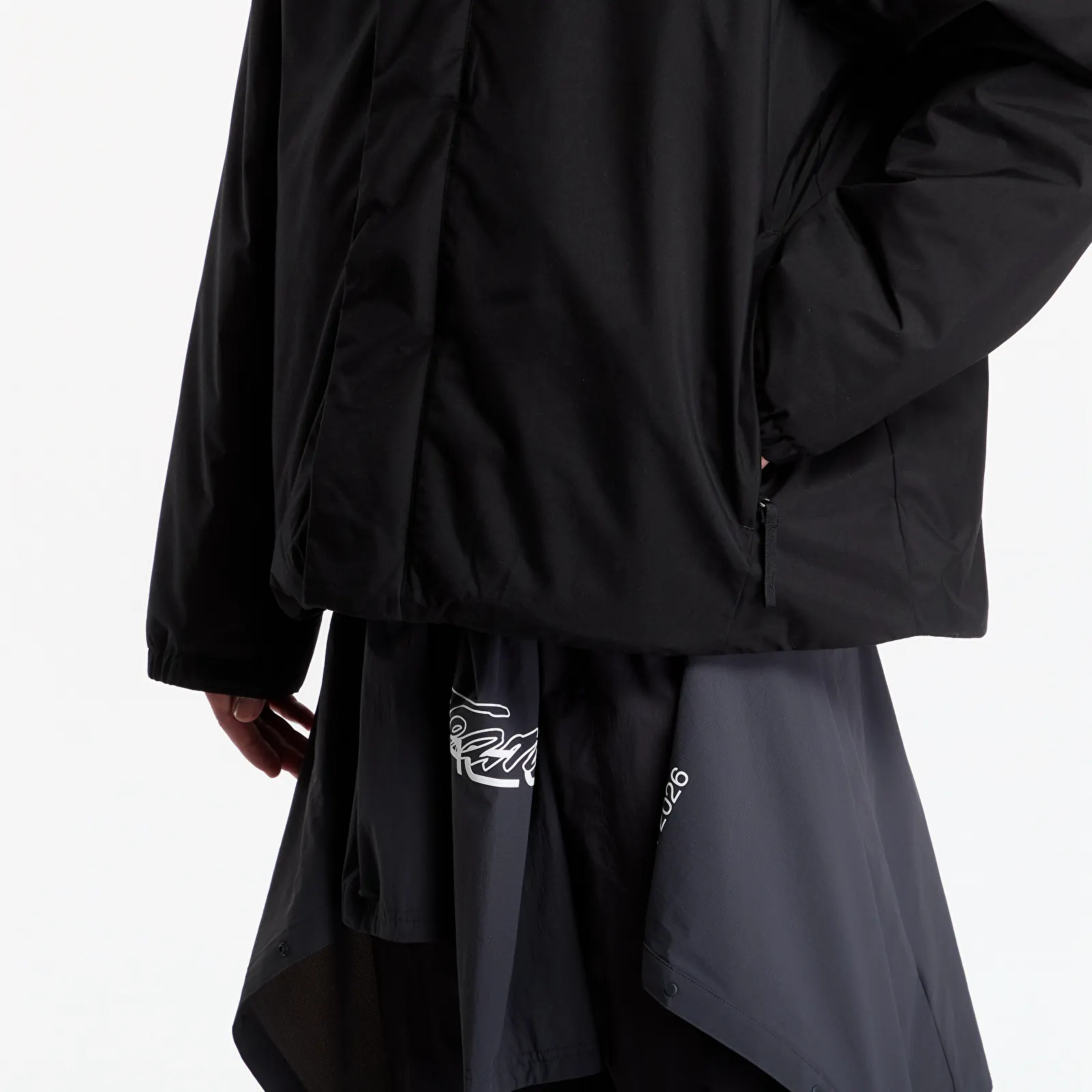 Puffejacken The North Face Puffer Oversized Jacket TNF Black