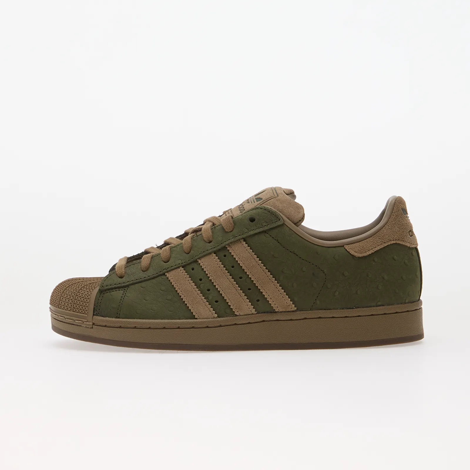 Vyriški sportbačiai adidas Superstar II Night Cargo/ Khaki Six/ Gum5
