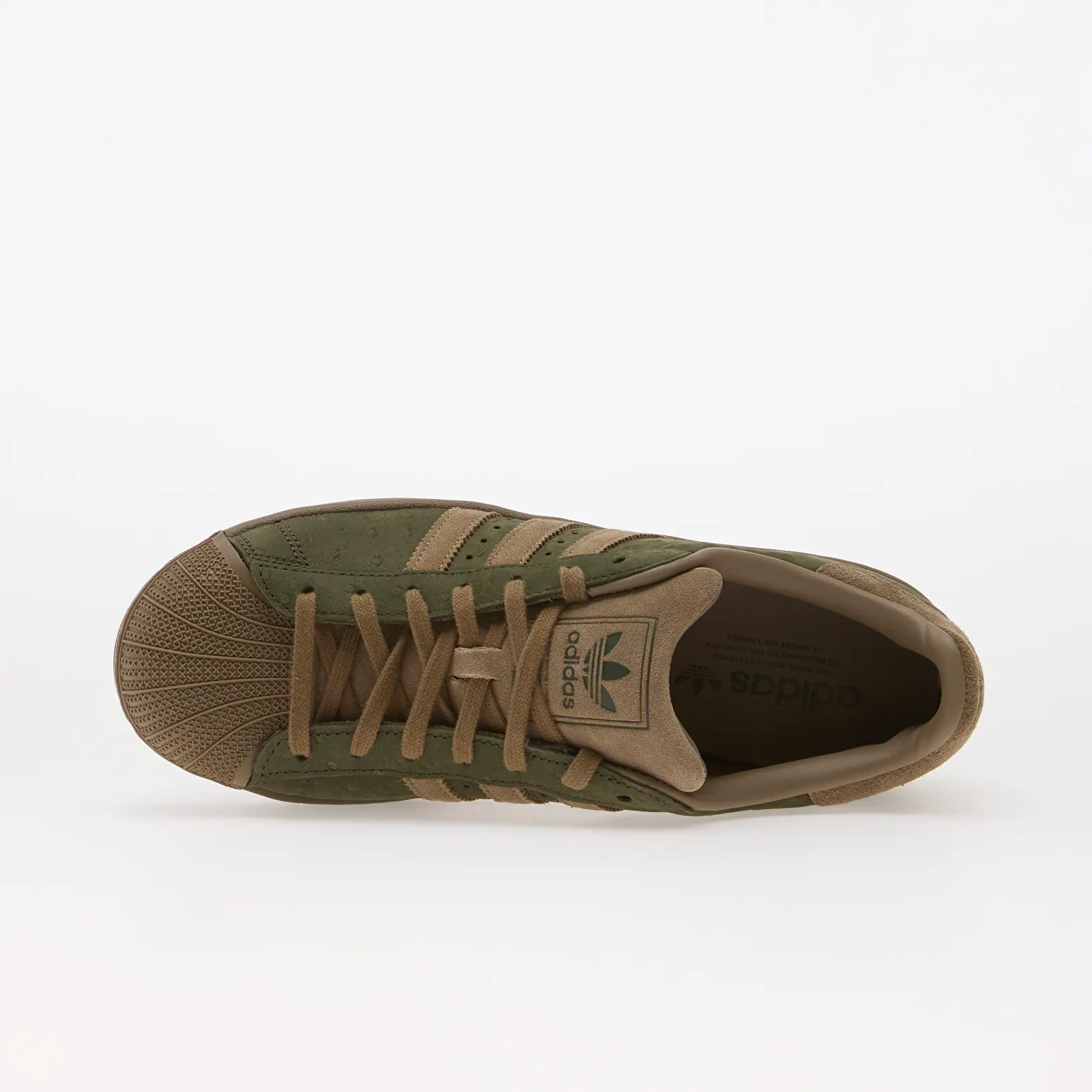 Vyriški sportbačiai adidas Superstar II Night Cargo/ Khaki Six/ Gum5