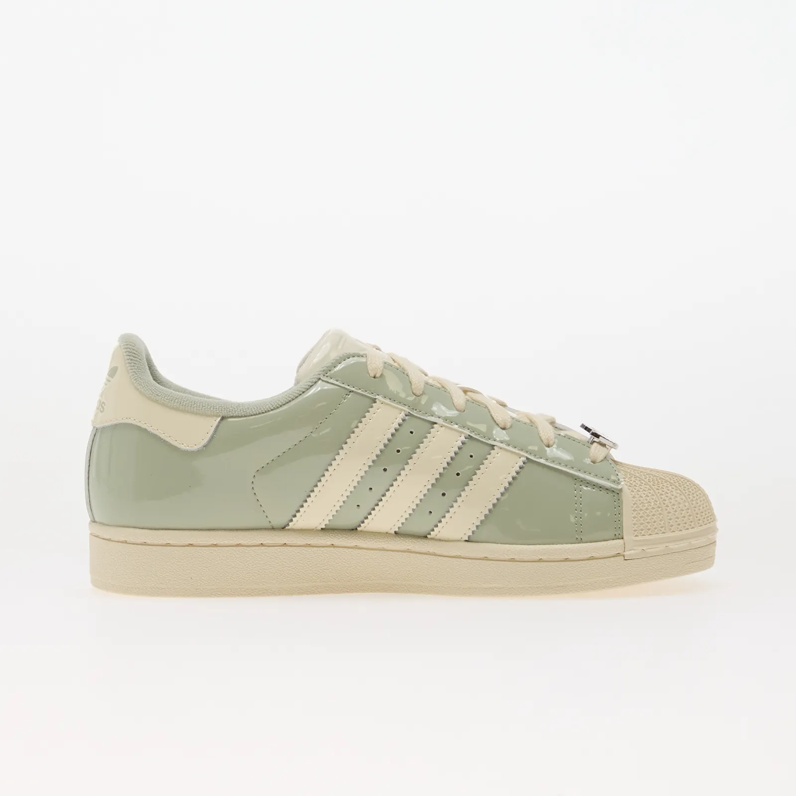 Moteriški sportbačiai adidas Superstar II Halo Green/ Cream White