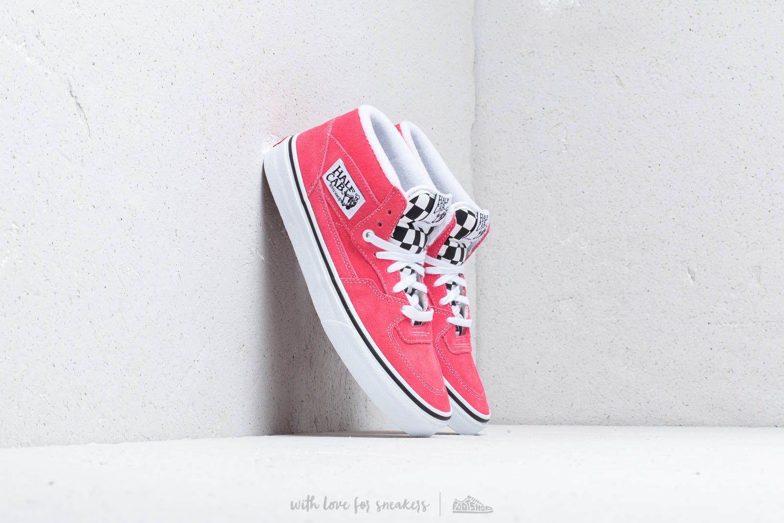 Ανδρικά παπούτσια Vans Half Cab (Suede) Strawberry Pink/ T