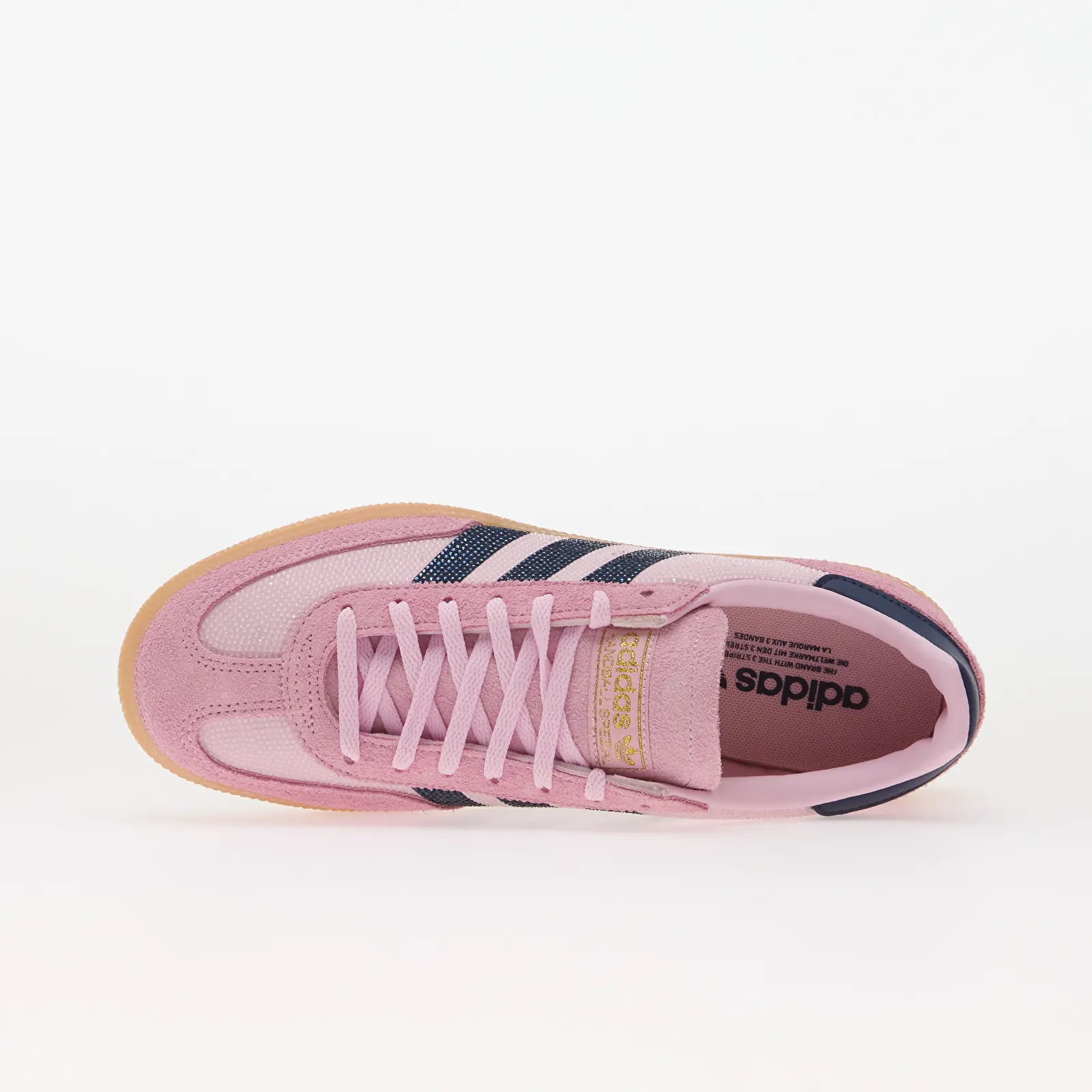 Baskets femme adidas Handball Spezial Orchid Fusion/ Dark Blue/ Gold Met.