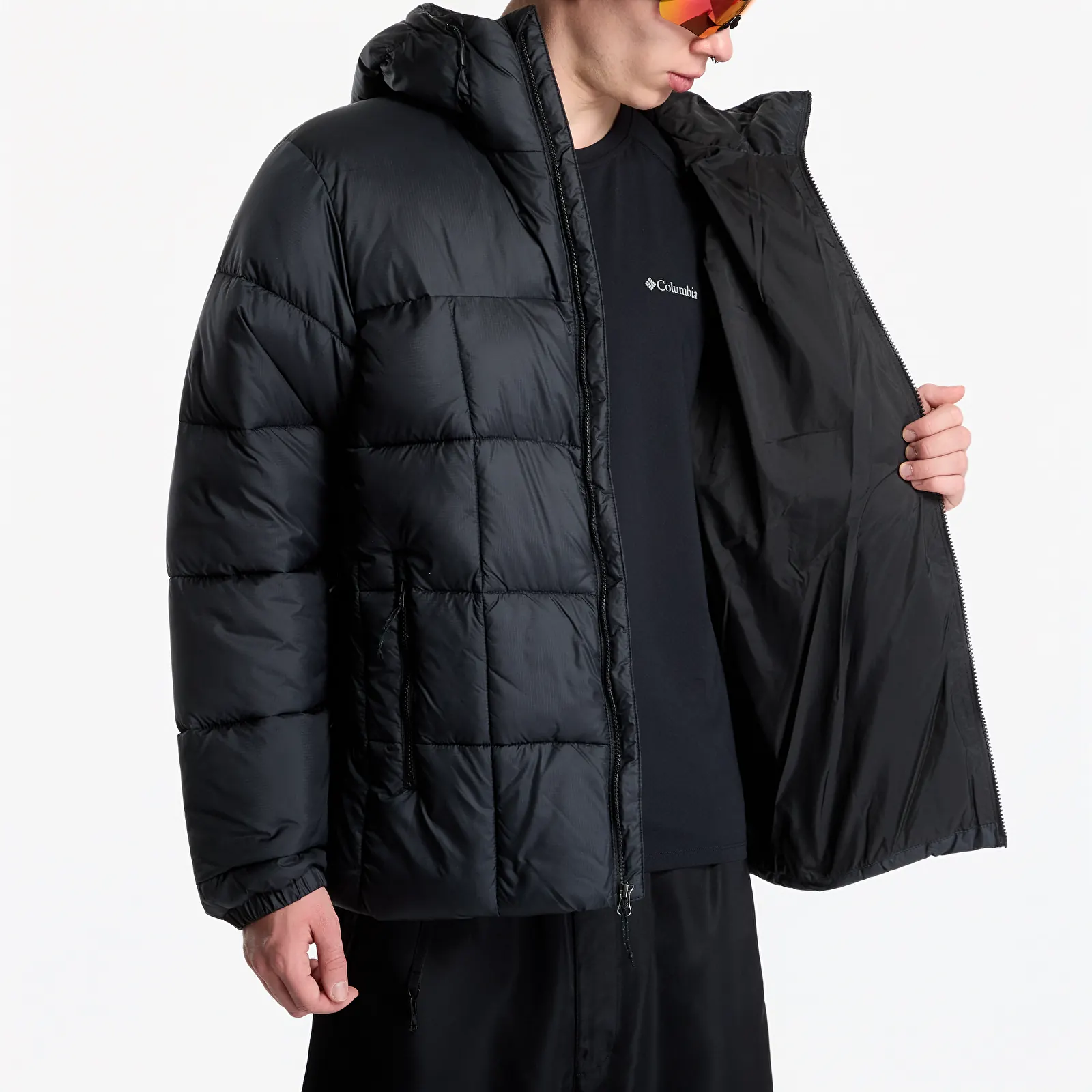 Jakker Columbia Puffect™ IV Hooded Jacket Black
