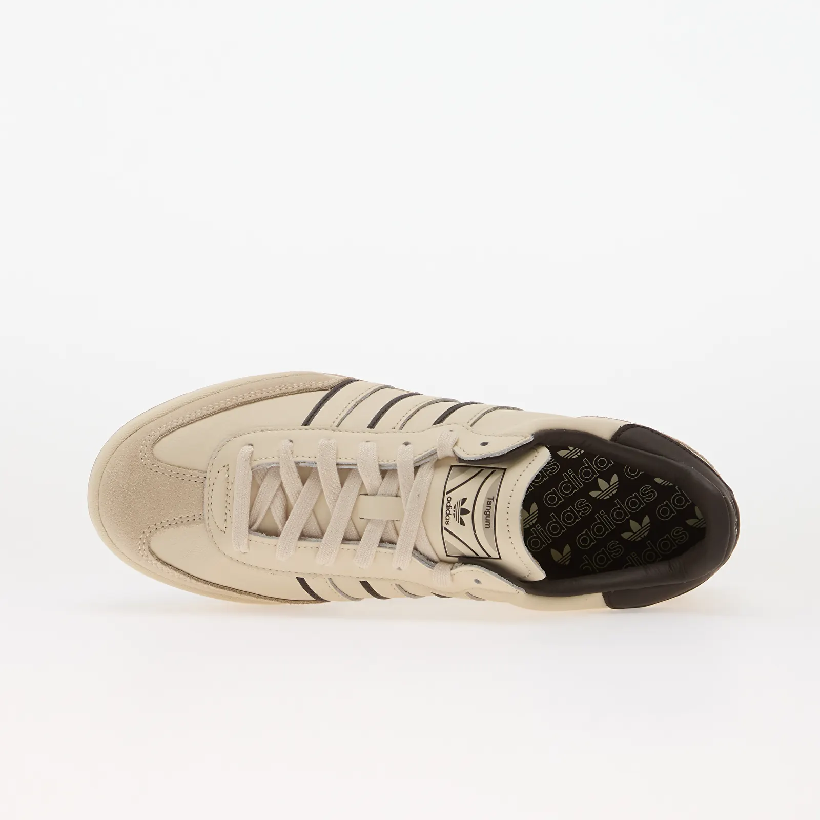 Meeste tossud adidas Tangum Wonder White/ Wonder White/ Dark Brown