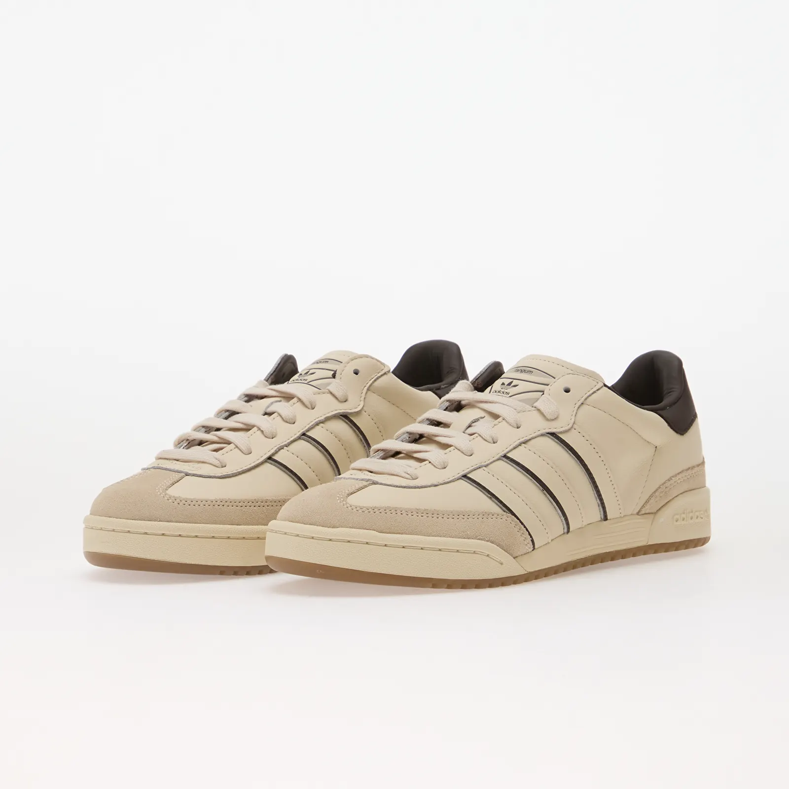 Meeste tossud adidas Tangum Wonder White/ Wonder White/ Dark Brown