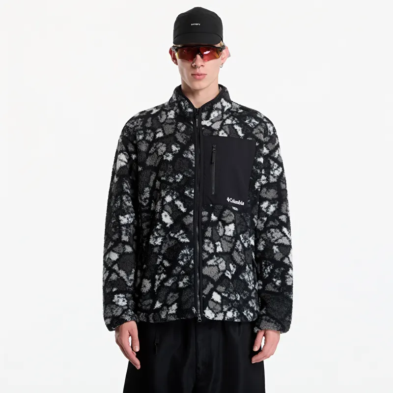 Sweatshirt Columbia Mou/tain™ Printed Fleece Black Broken Ro