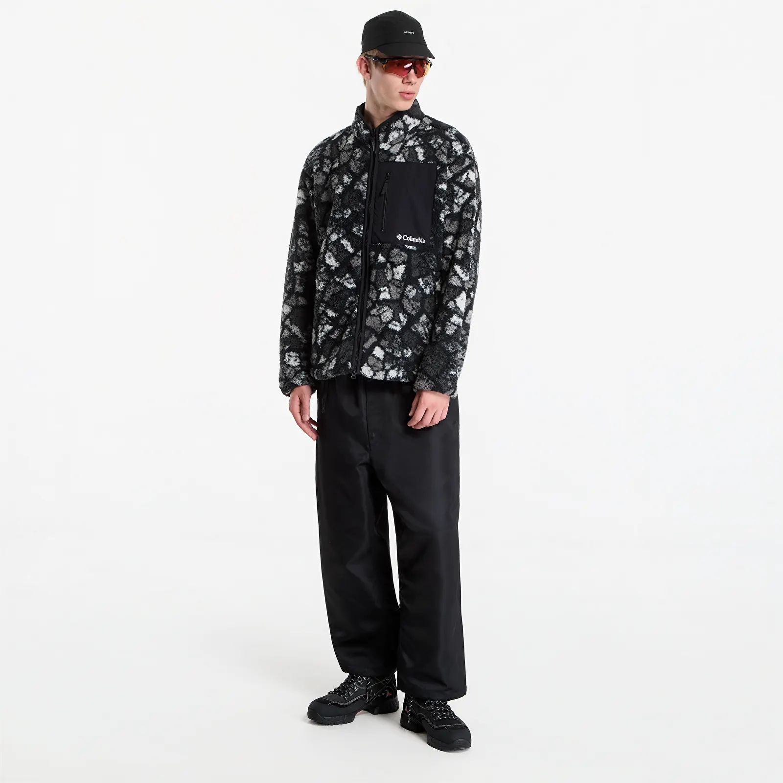 Sweatshirts Columbia Mou/tain™ Printed Fleece Black Broken Ro