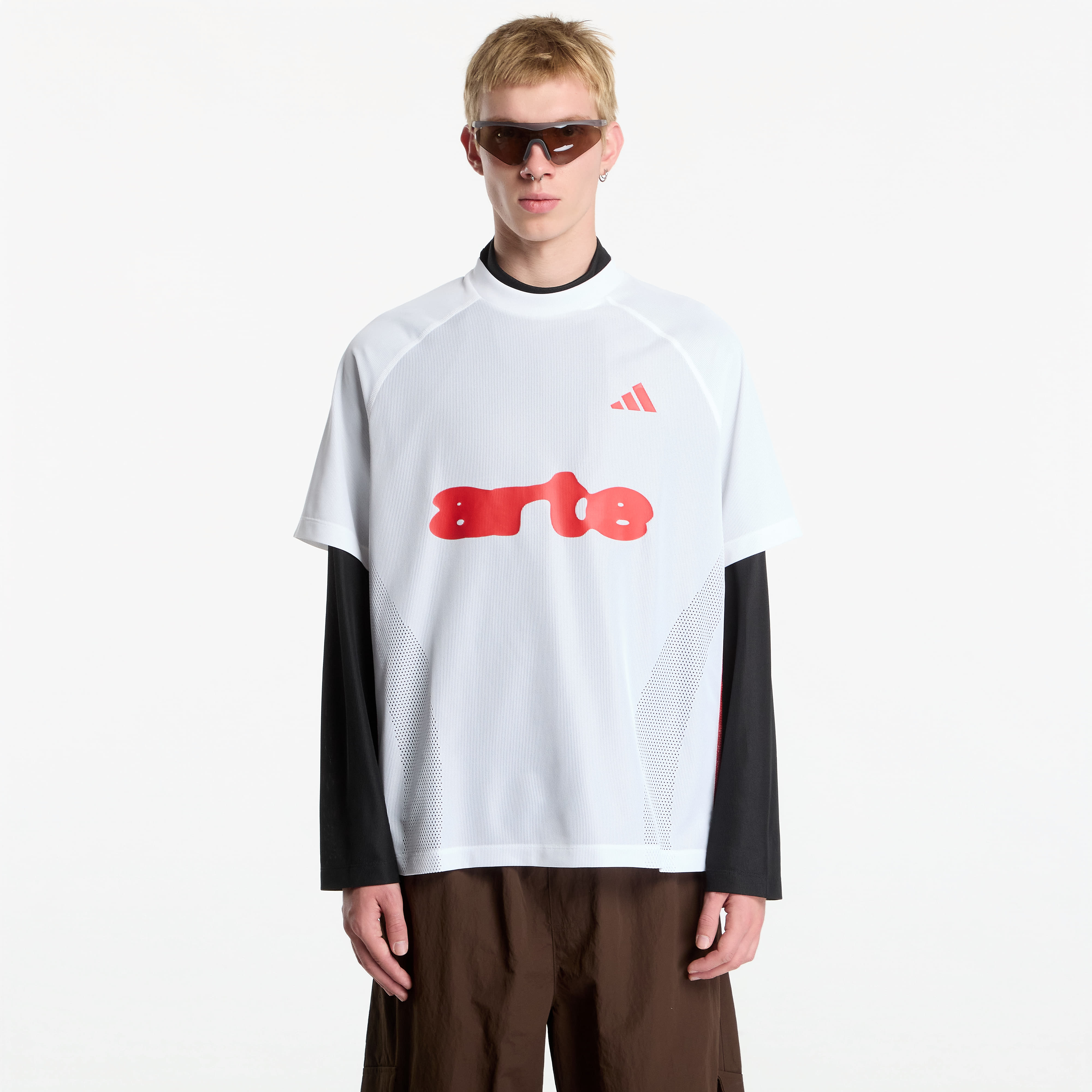 Джърси adidas x Arte Antwerp Longsleeve Double Layer Jersey White/ Black M