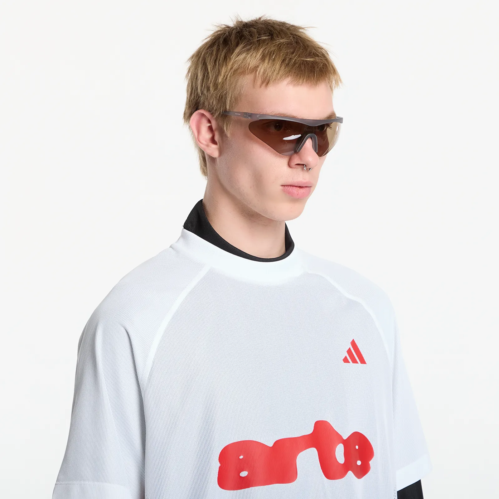 Trøyer adidas x Arte Antwerp Longsleeve Double Layer Jersey White/ Black