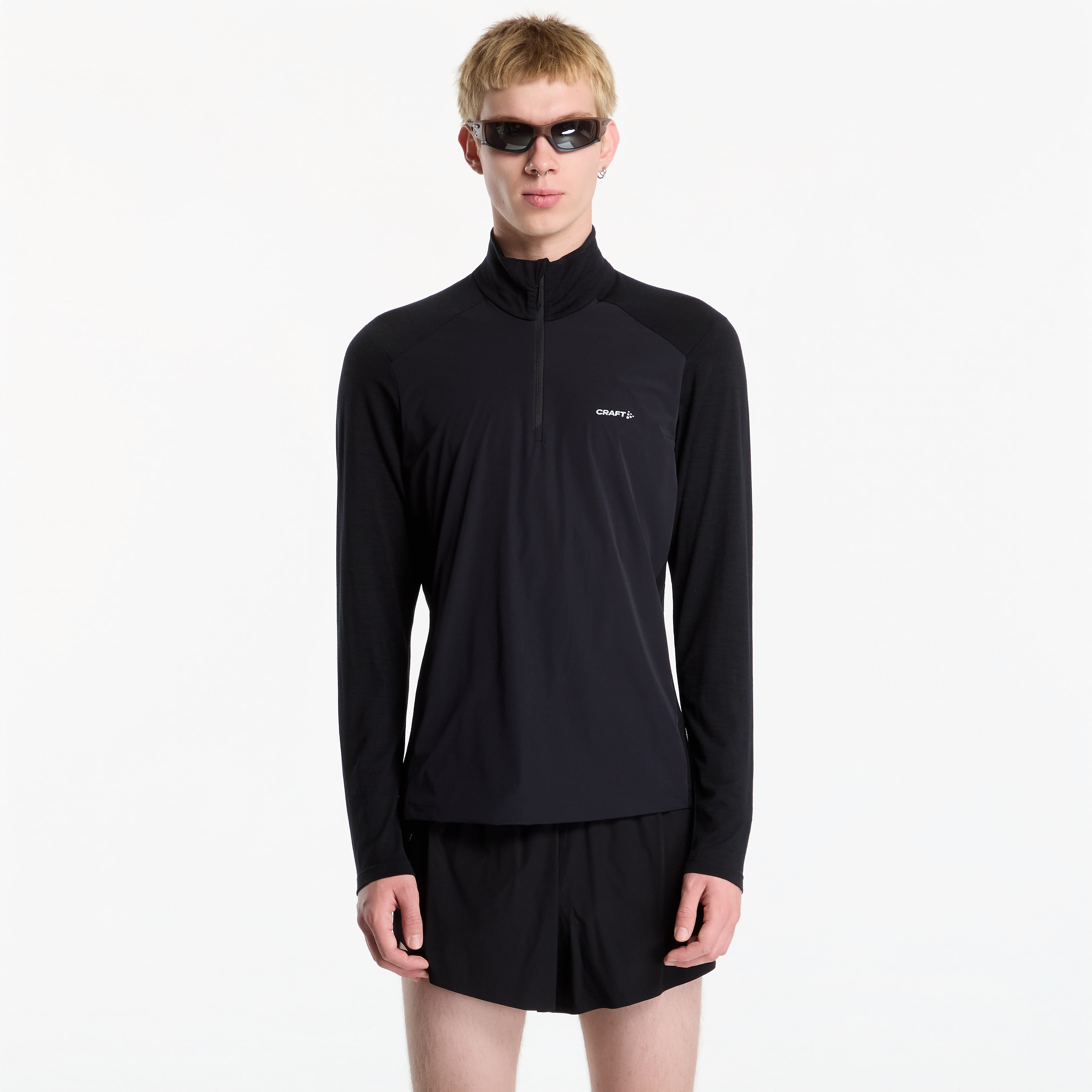 Sweatshirt Craft Wool Wind HZ LS Black L
