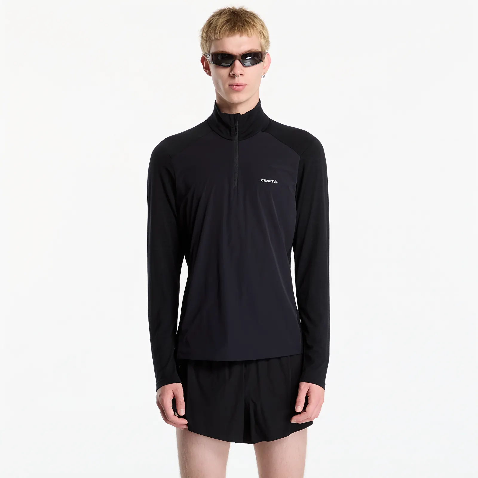 Hoodies and sweatshirts  Craft Wool Wind HZ LS Black
