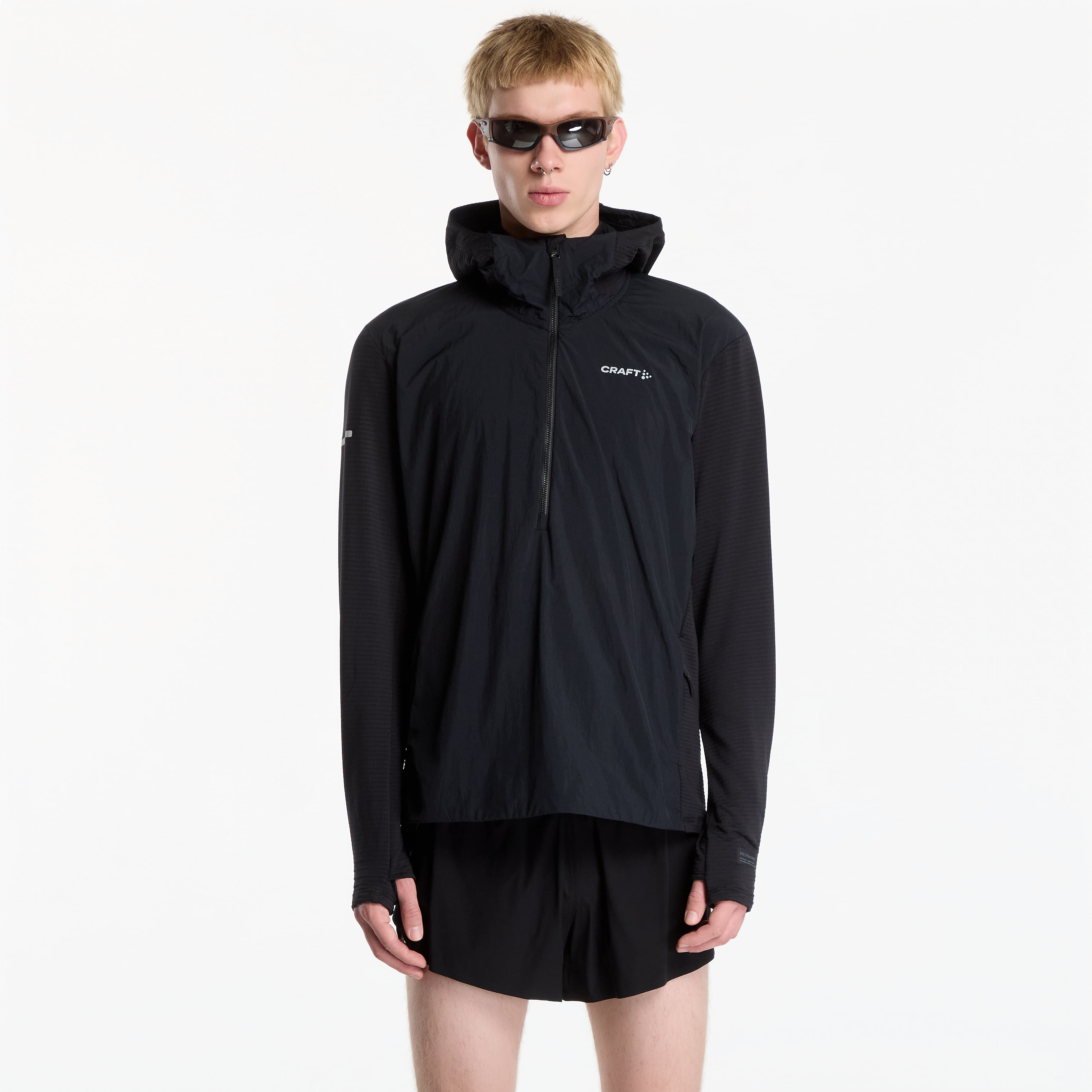 Суитшърт Craft SubZ Light Hood Sweater Black L