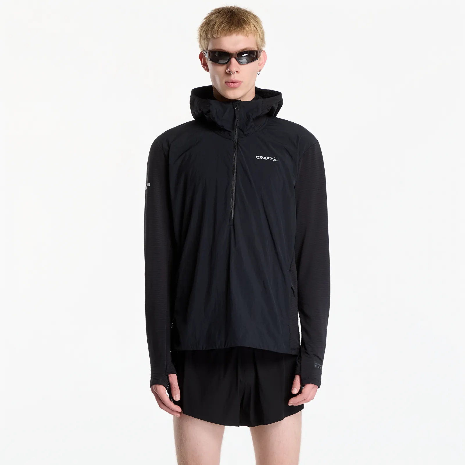 Hoodies och sweatshirts Craft SubZ Light Hood Sweater Black