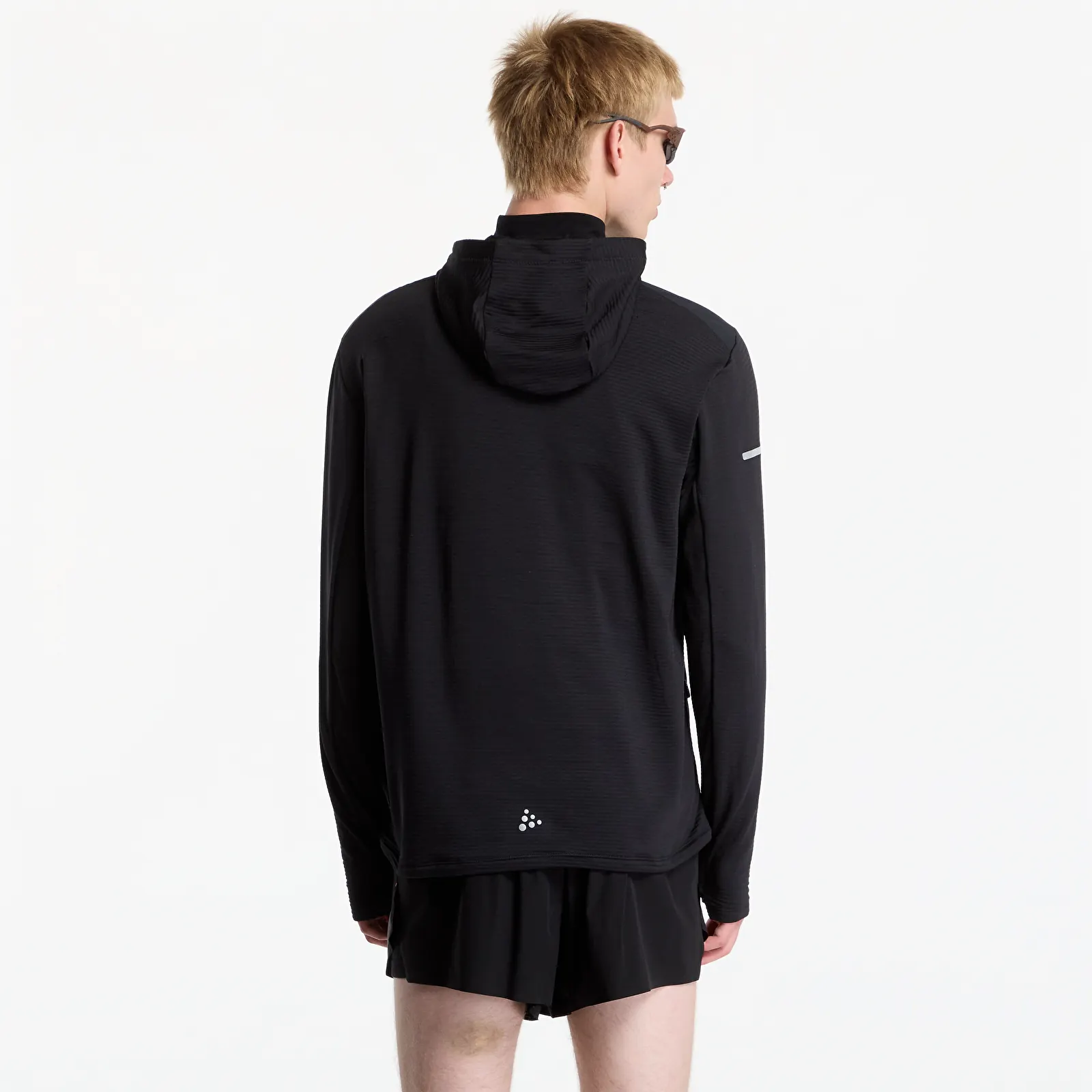 Hoodies och sweatshirts Craft SubZ Light Hood Sweater Black