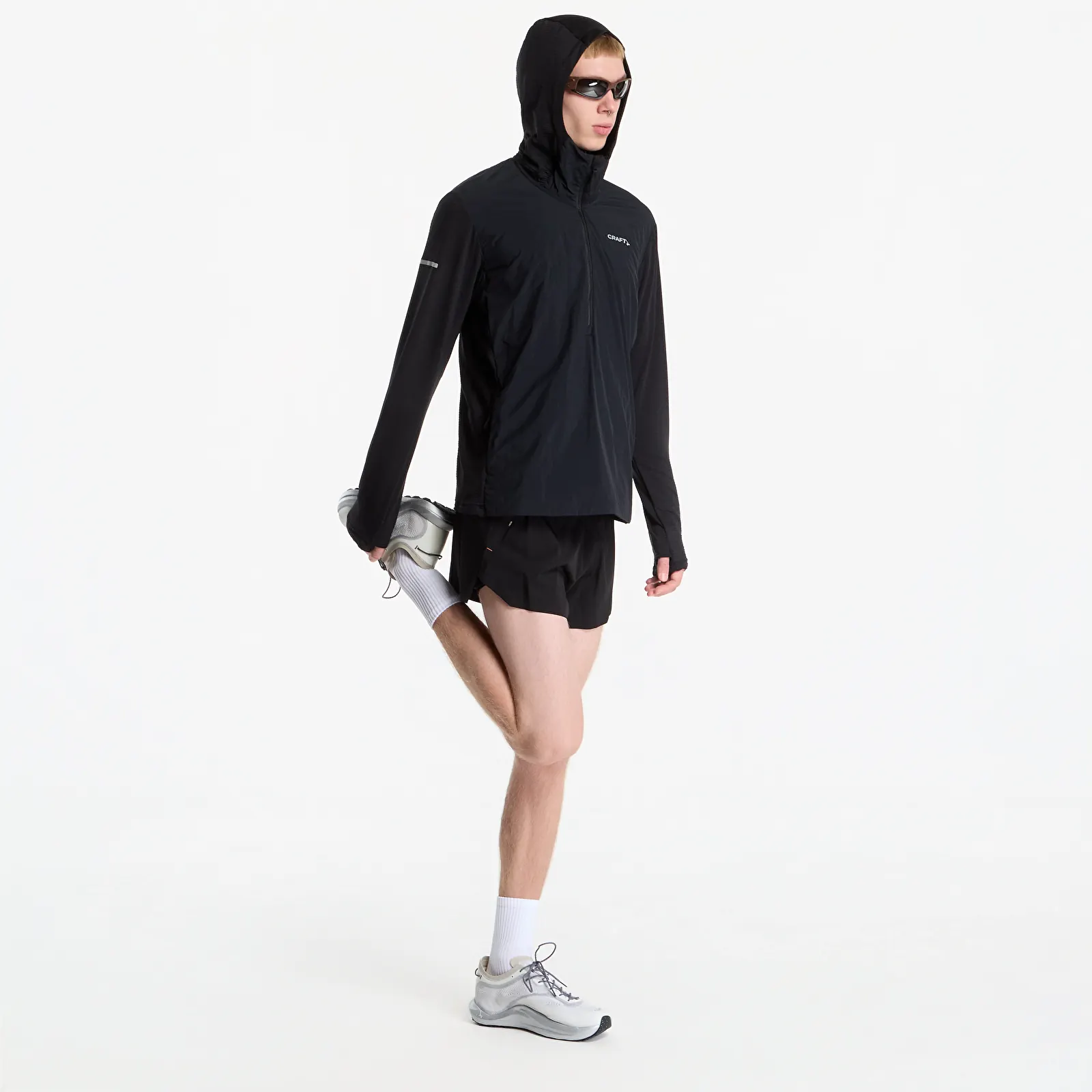 Hoodies och sweatshirts Craft SubZ Light Hood Sweater Black