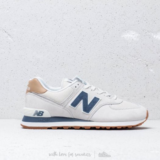 Men s shoes New Balance 574 Grey Blue White Footshop