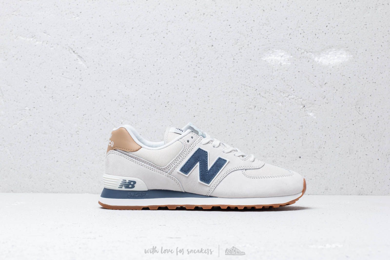 Men s shoes New Balance 574 Grey Blue White Footshop