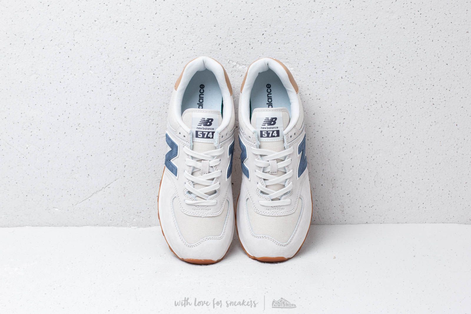 Men s shoes New Balance 574 Grey Blue White Footshop