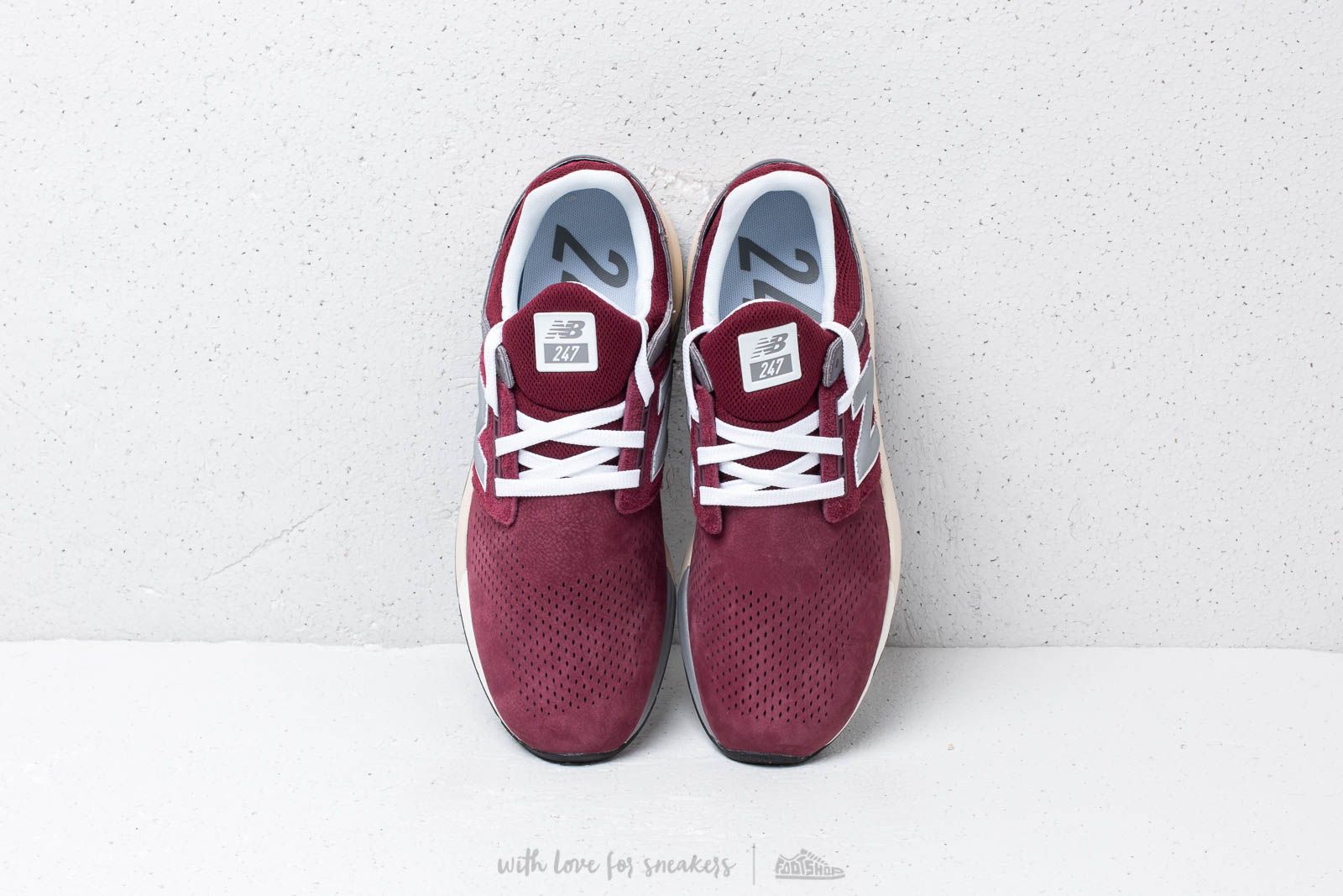 New balance top 247 v2 burgundy