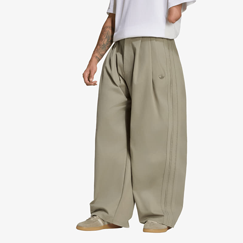 adidas Triple Pleated Pants Silver Pebble