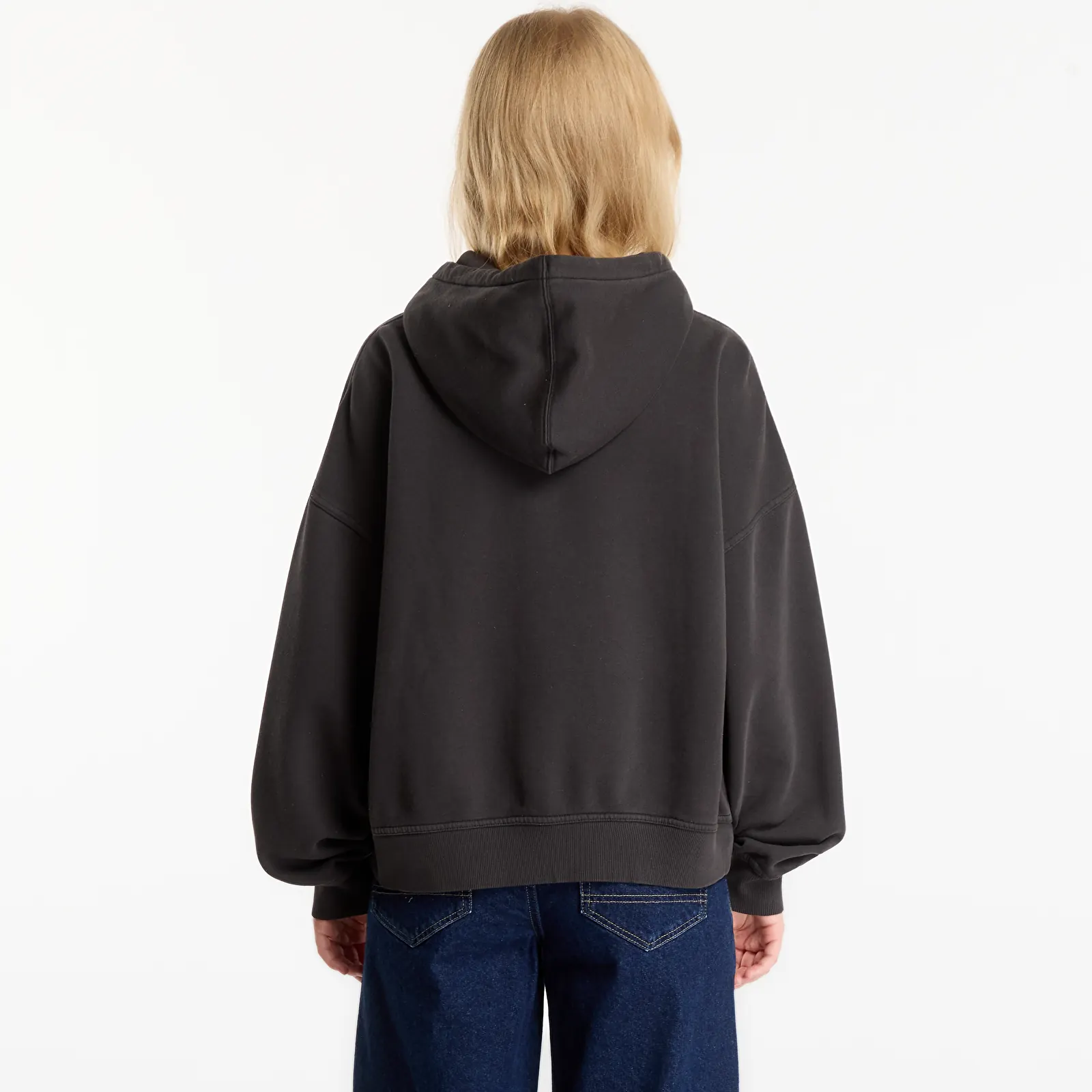 Худі та реглани Dickies Sutcliffe Cropped Hoodie Black
