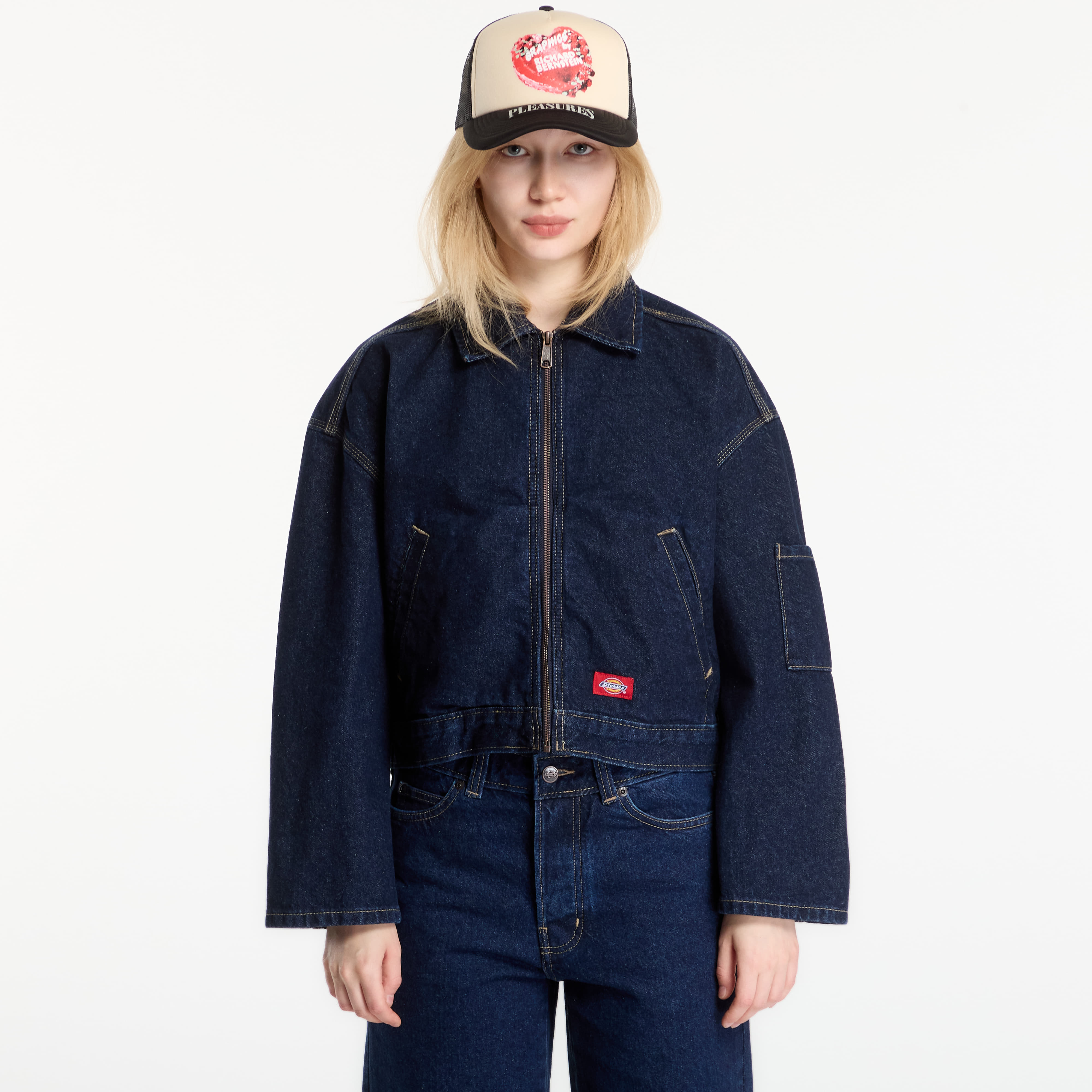 Яке Dickies Edgewood Unlined Denim Jacket Rinsed M