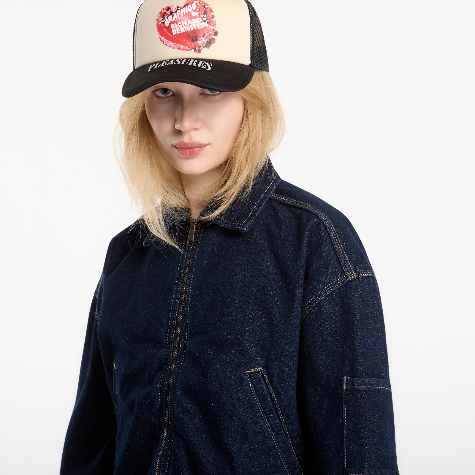 Куртки Dickies Edgewood Unlined Denim Jacket Rinsed