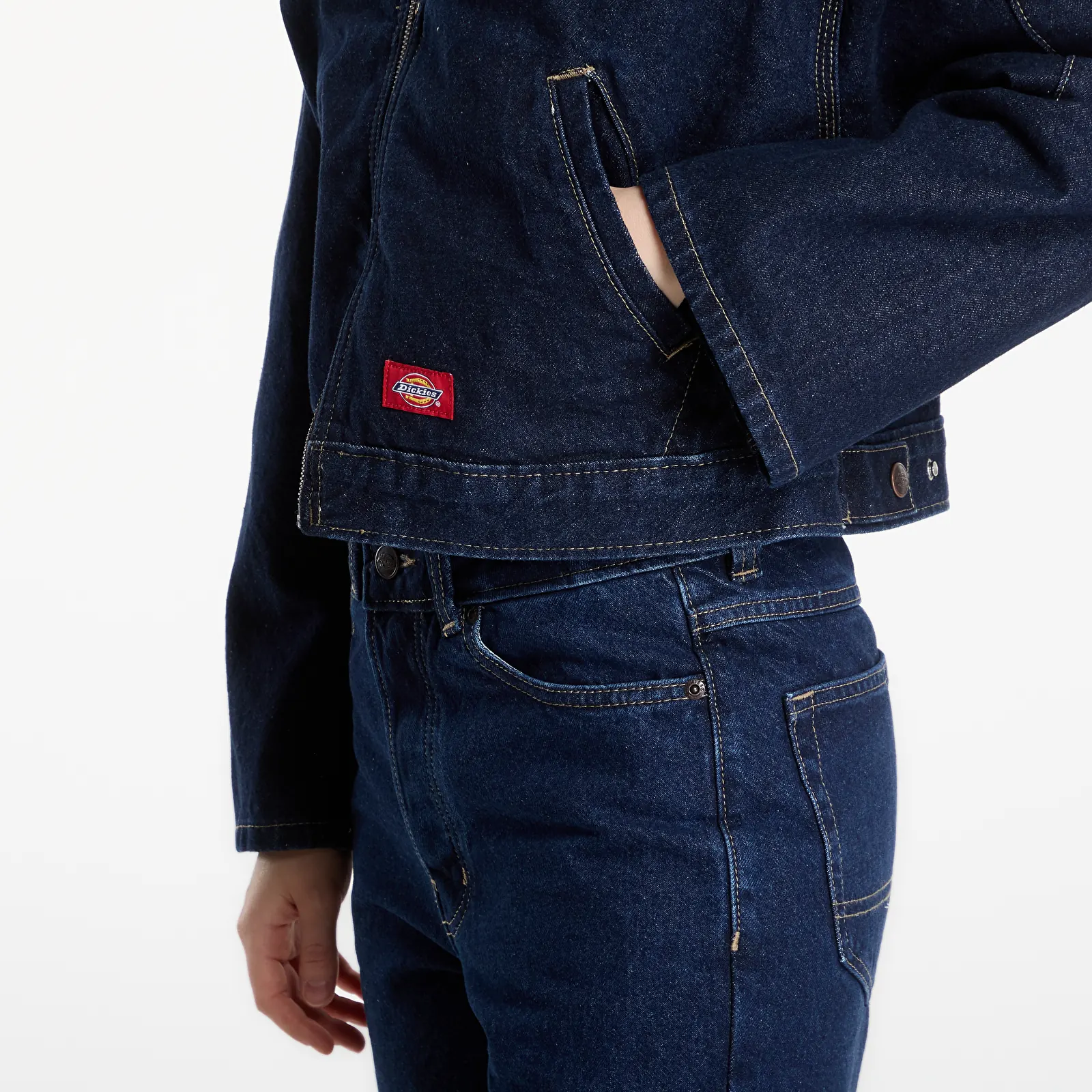 Куртки Dickies Edgewood Unlined Denim Jacket Rinsed