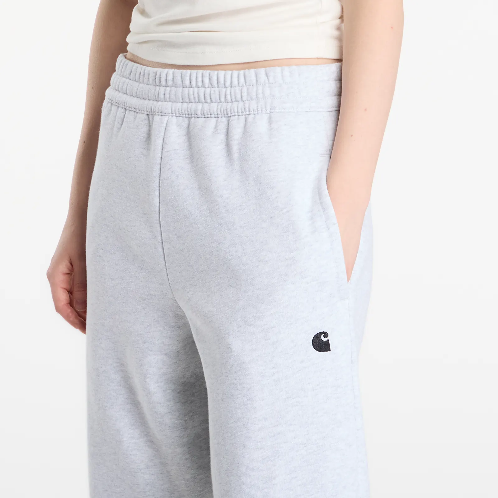 Treninguri Carhartt WIP Mack Sweat Pant UNISEX Ash Heather/ Black