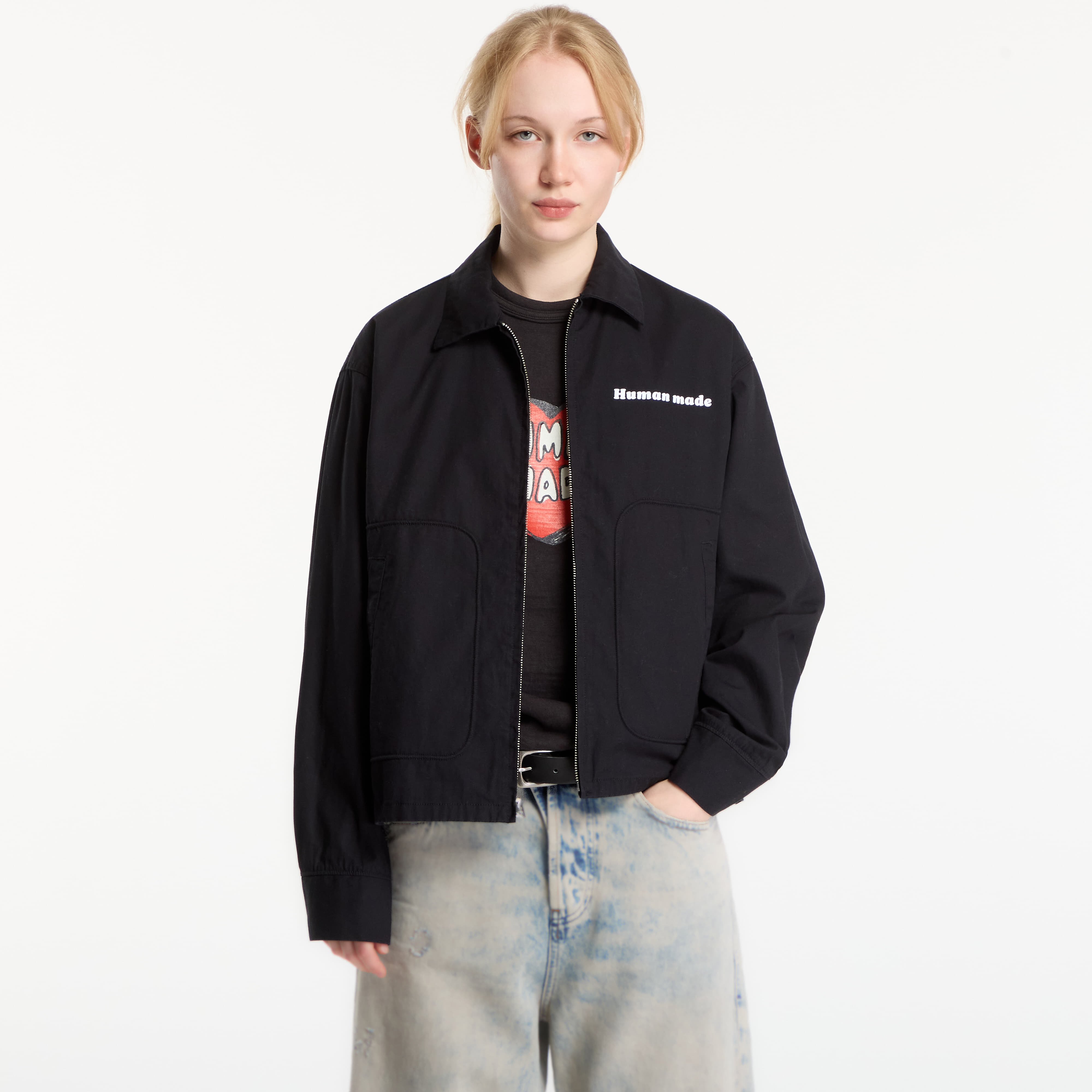 Jacheta Human Made Drizzler Jacket UNISEX Black M