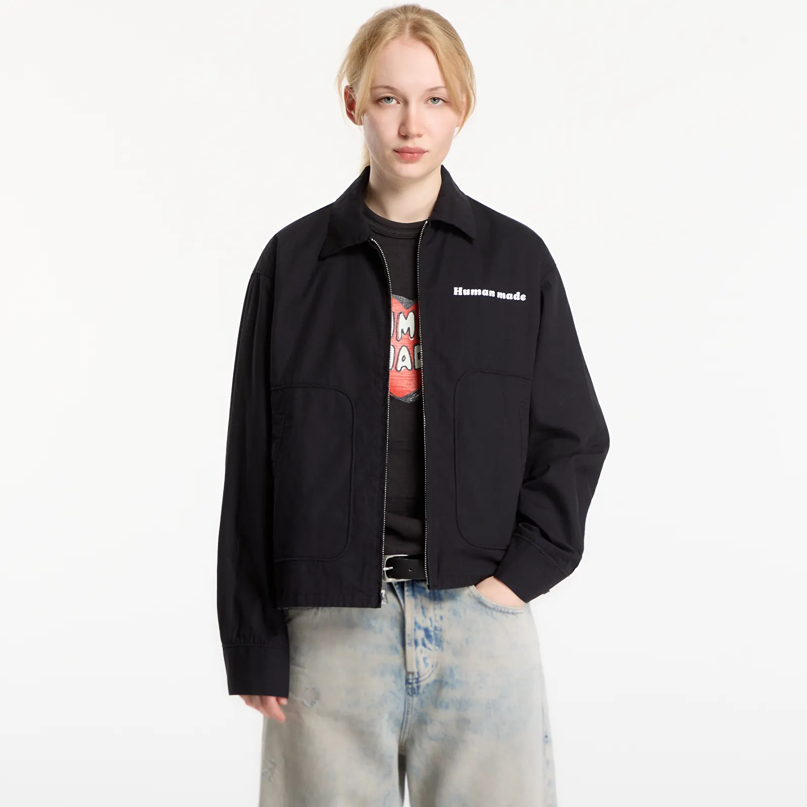 Overshirt Human Made Drizzler Jacket UNISEX Black