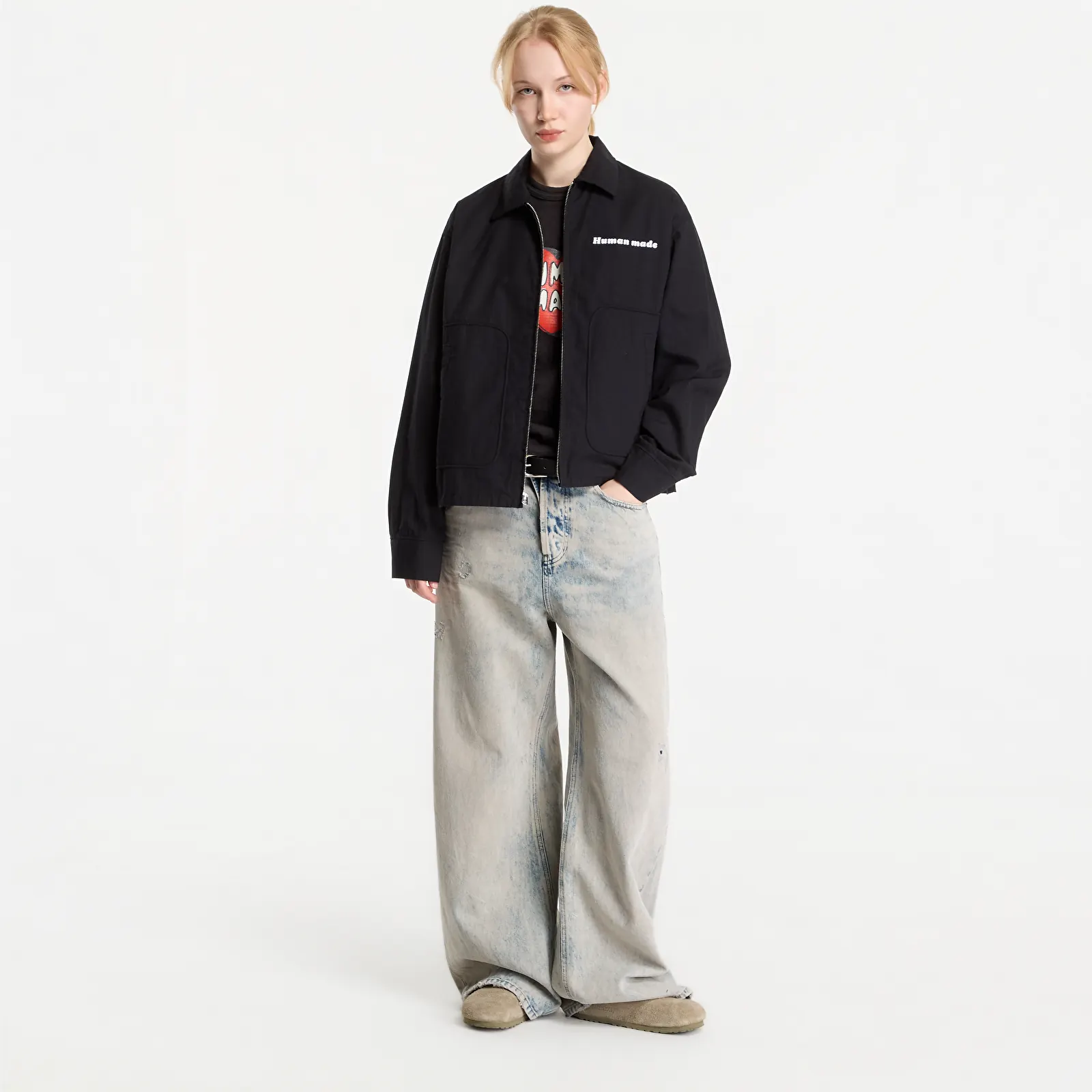 Overshirt Human Made Drizzler Jacket UNISEX Black