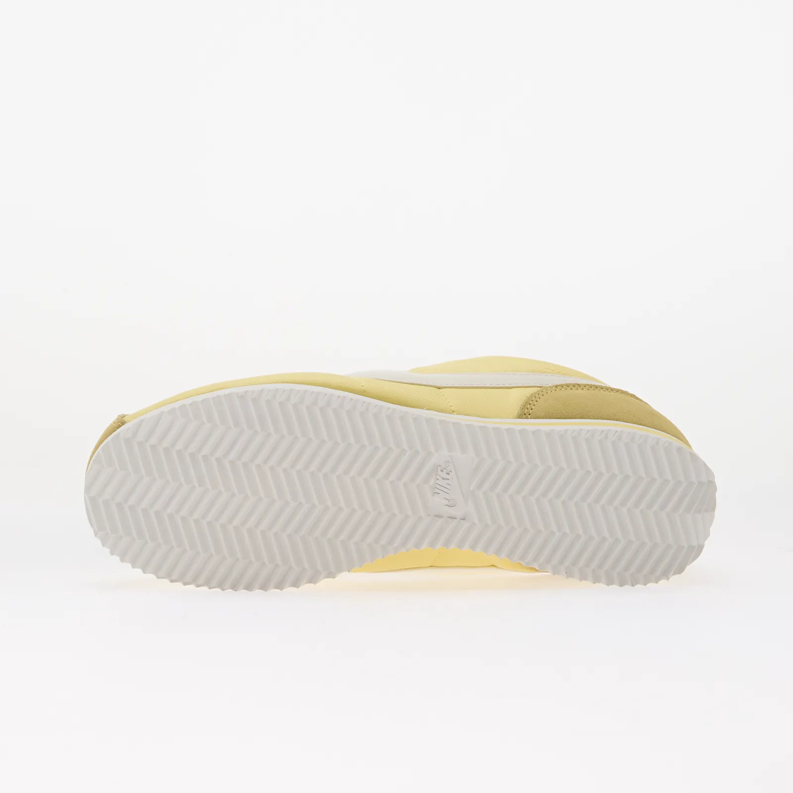 Chaussures et baskets femme Nike Cortez Textile Soft Yellow/ Sail-White-Safety Orange