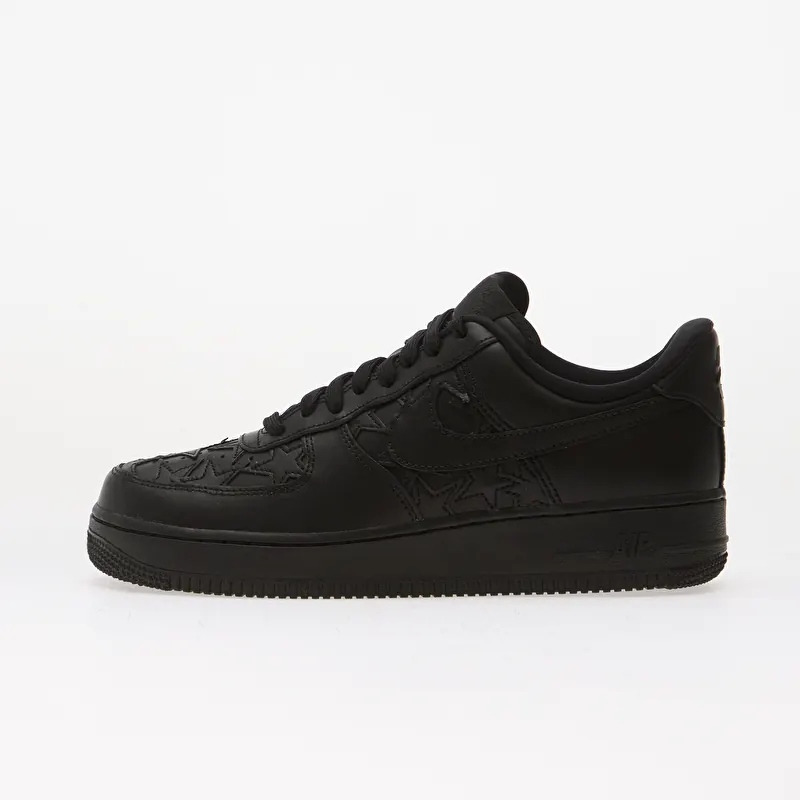 Nike Air Force 1 '07 Edge Black/ Black-Metallic Silver