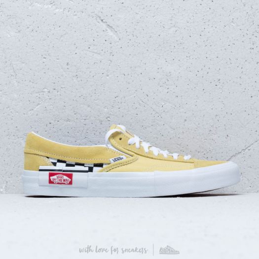 Vans slip on shop cap yellow