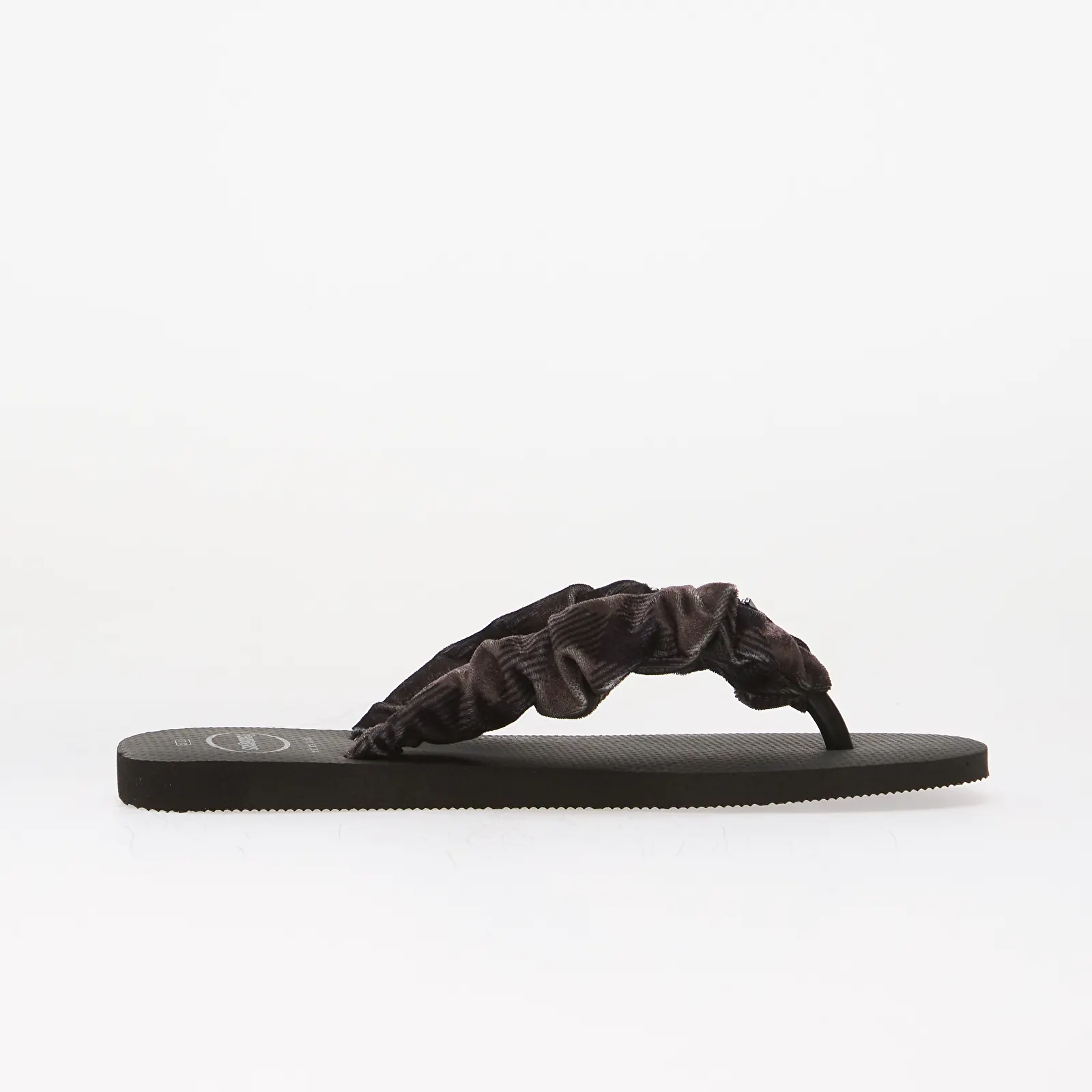 Claquettes femme Havaianas Top Scrunchie Black